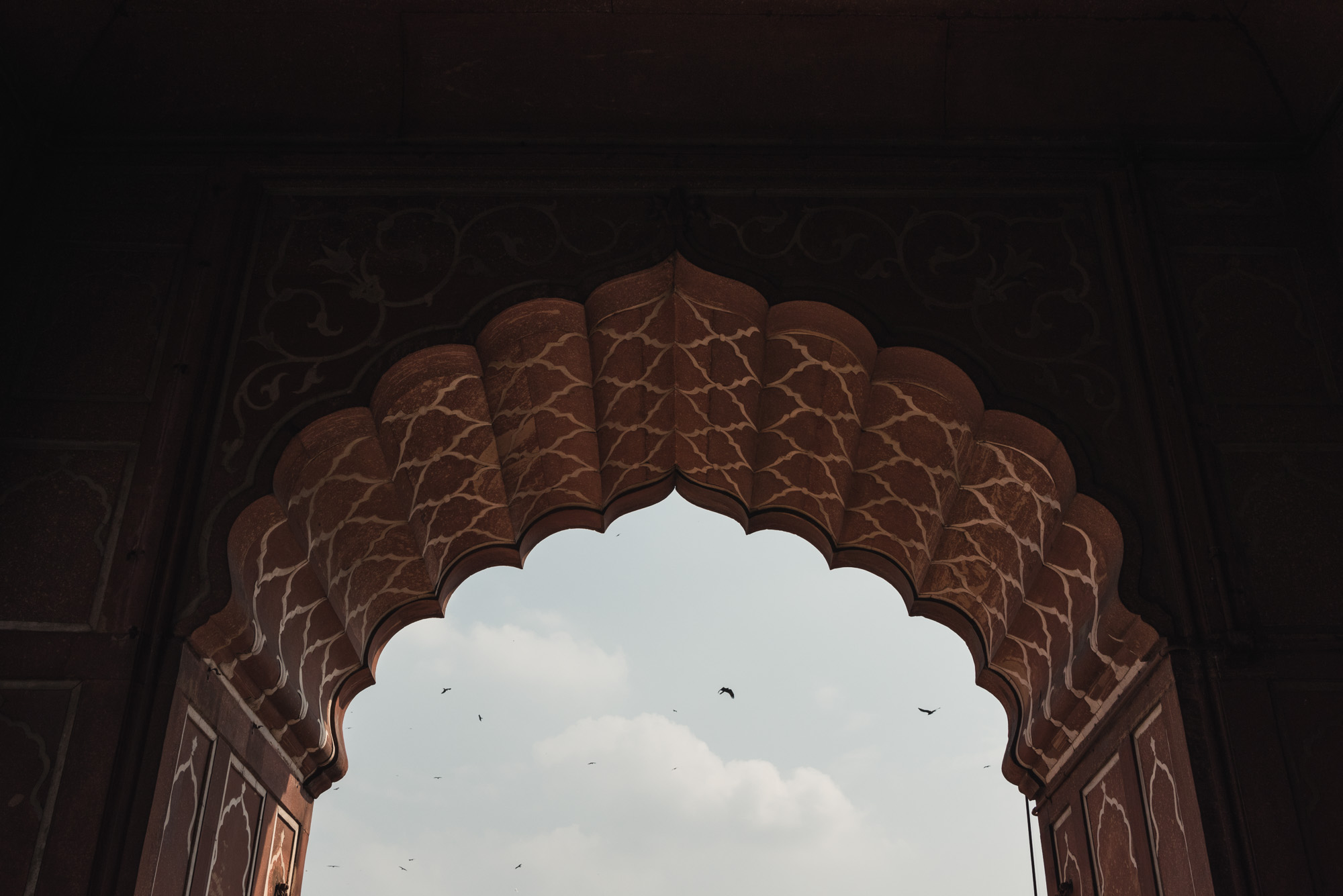 Arch at Jama Masjid Old Delhi