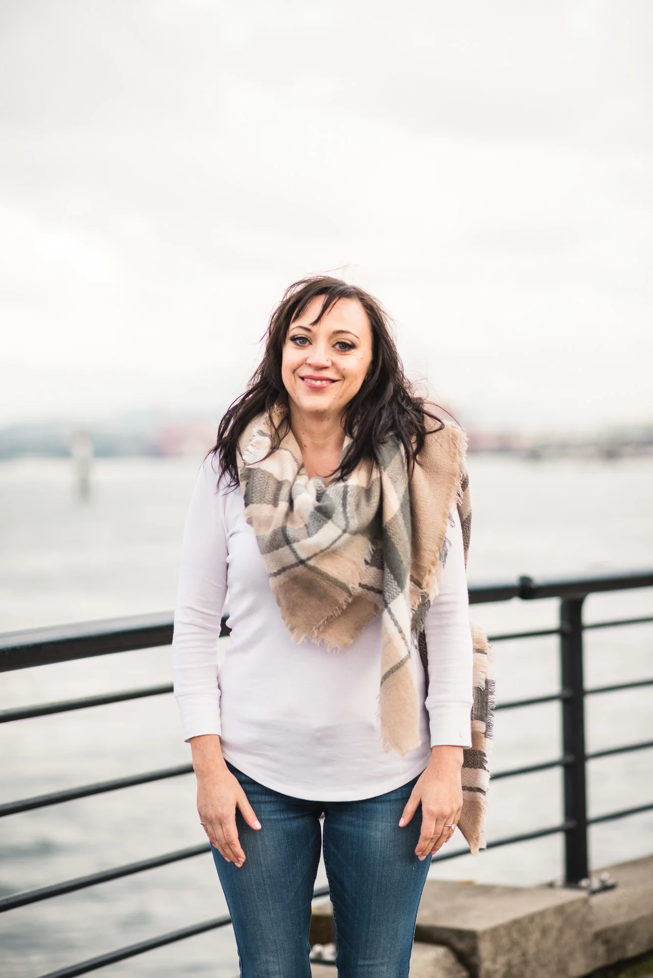 Seawall portrait