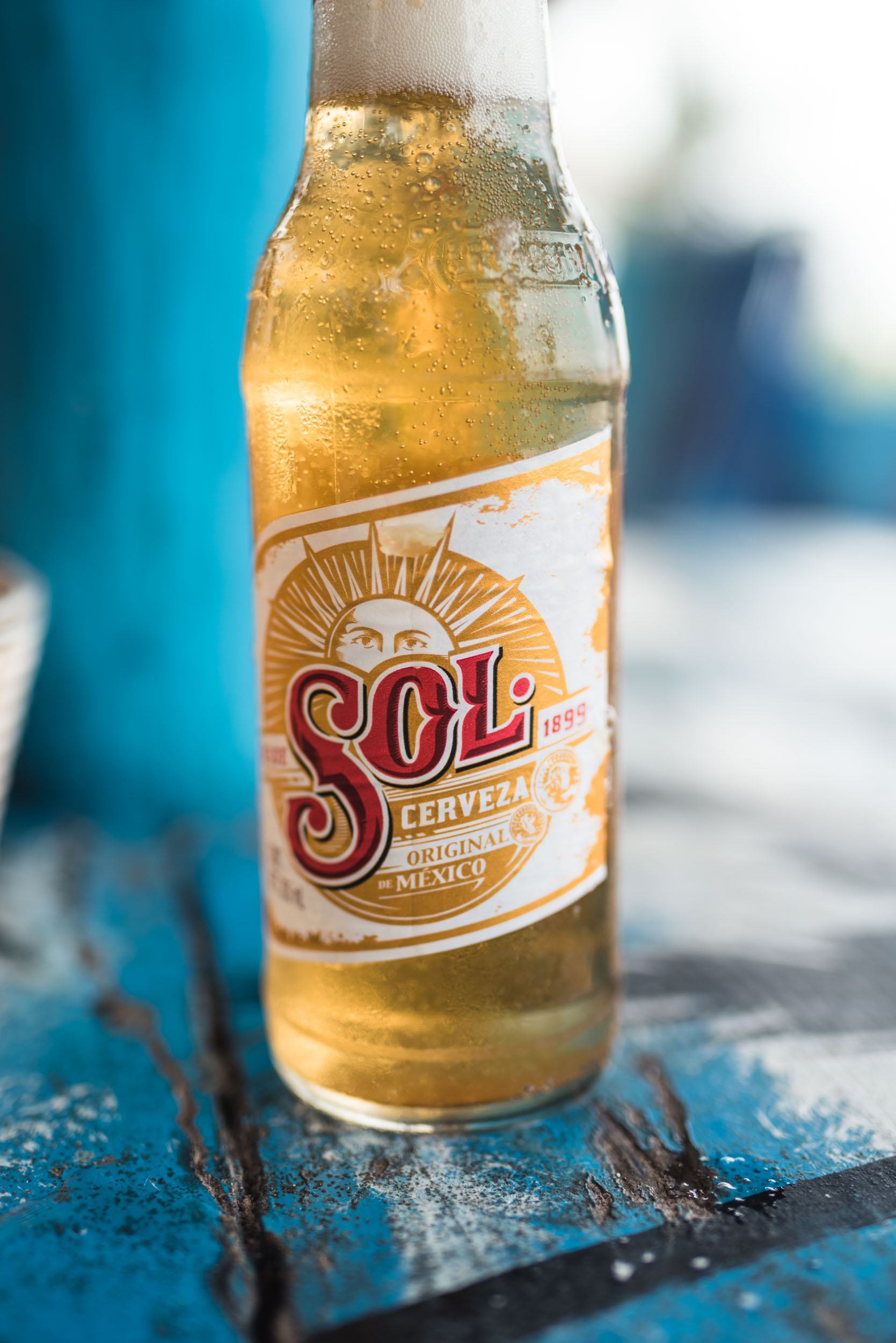 Sol beer bottle