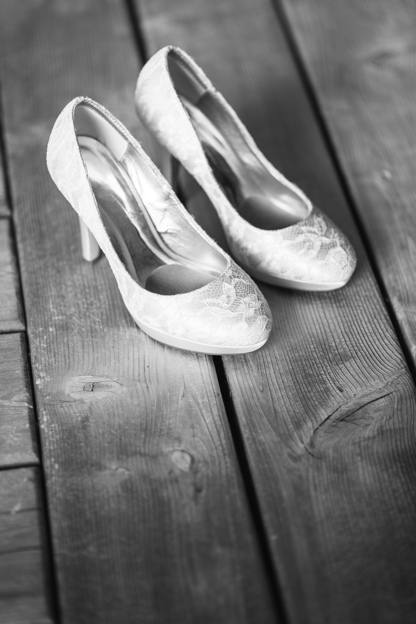 Bride's shoes