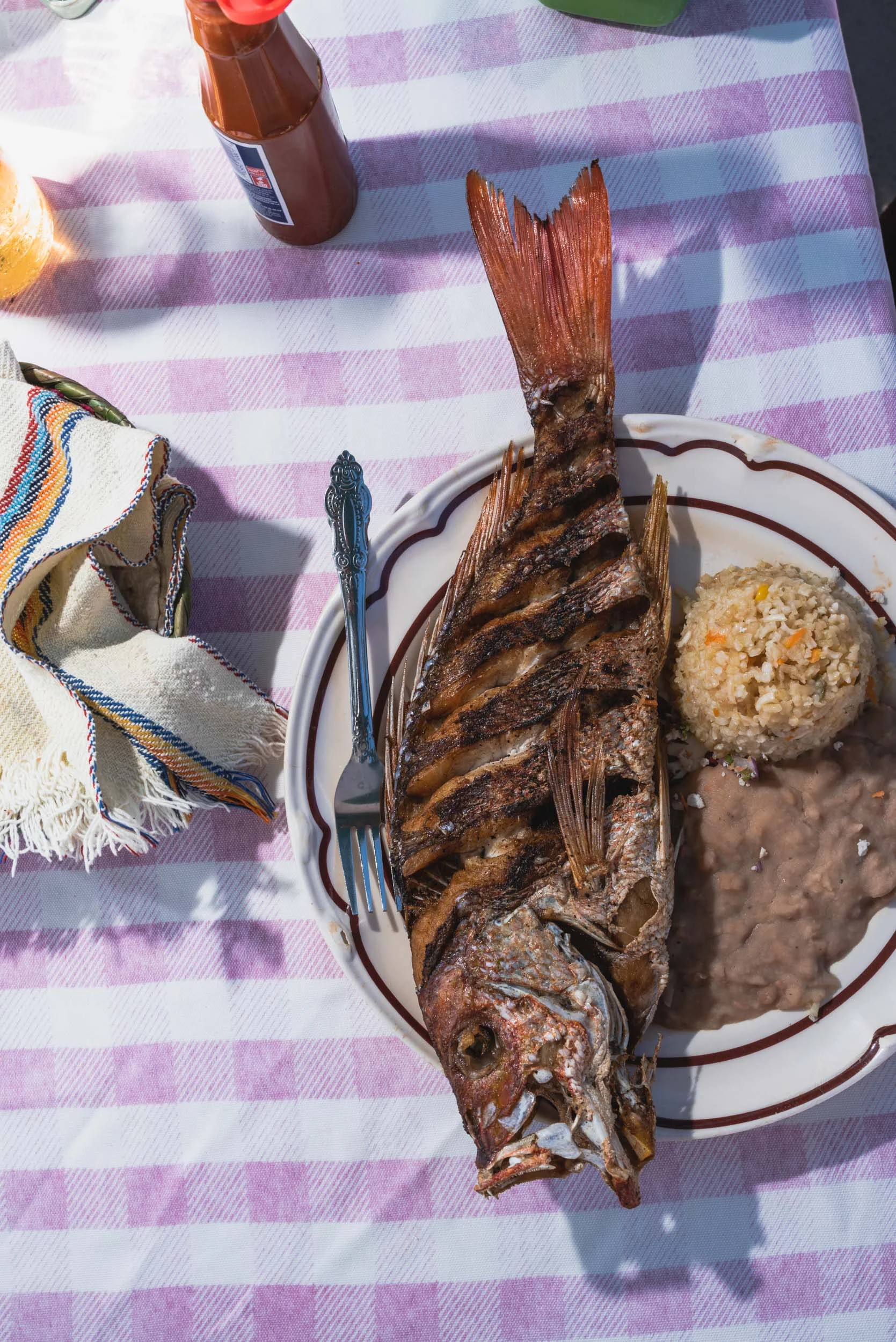 Punta Mita deep fried fish meal