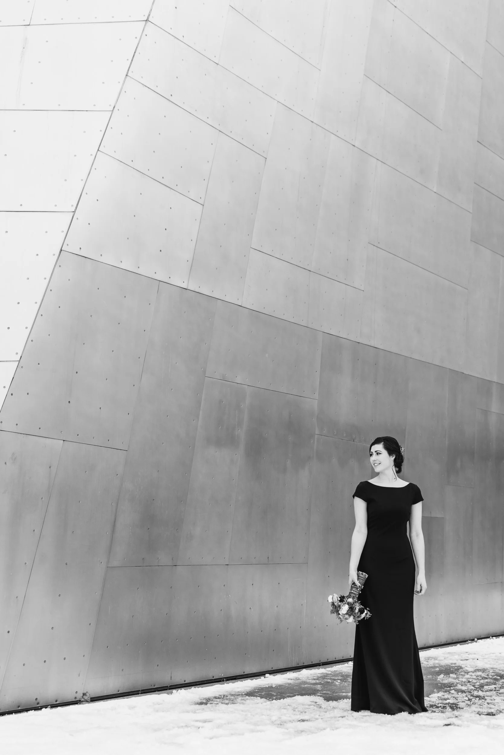 Bride at Seattle MoPOP