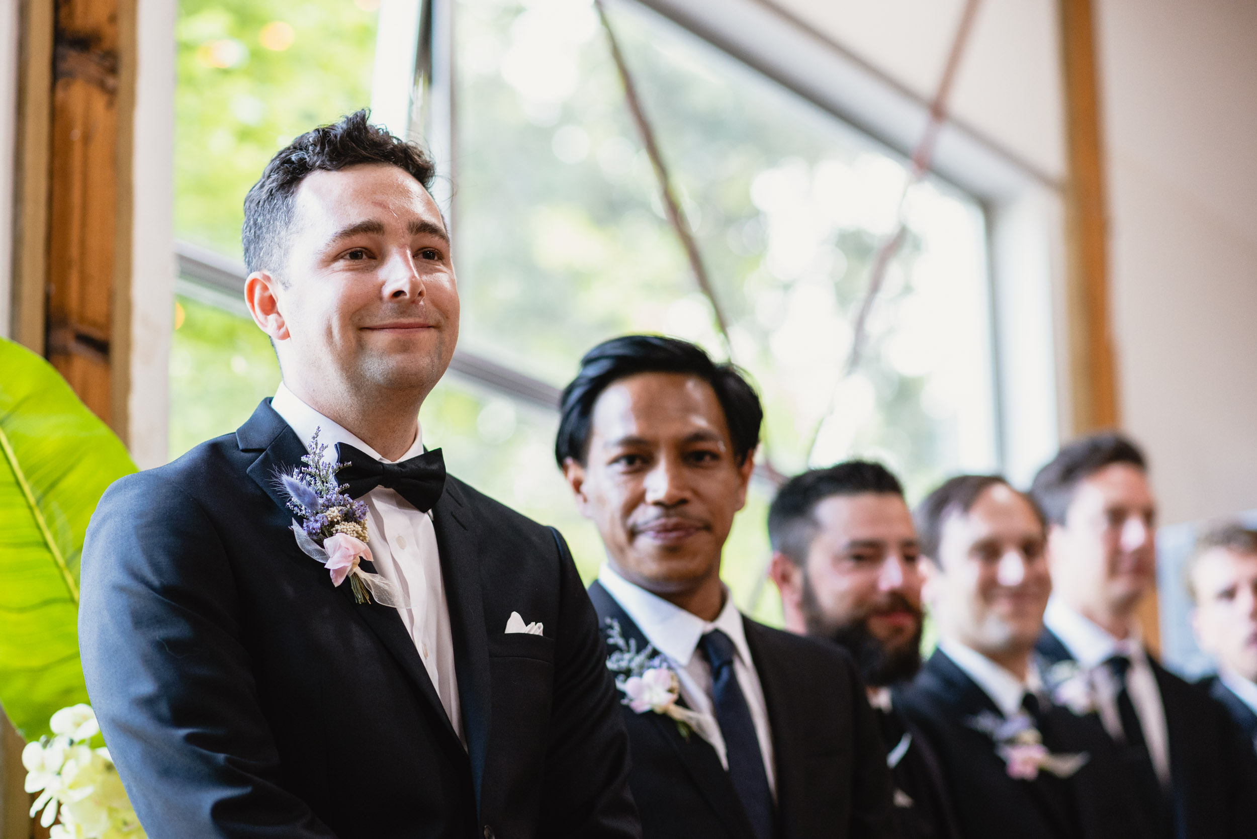 Groom waiting for the Bride