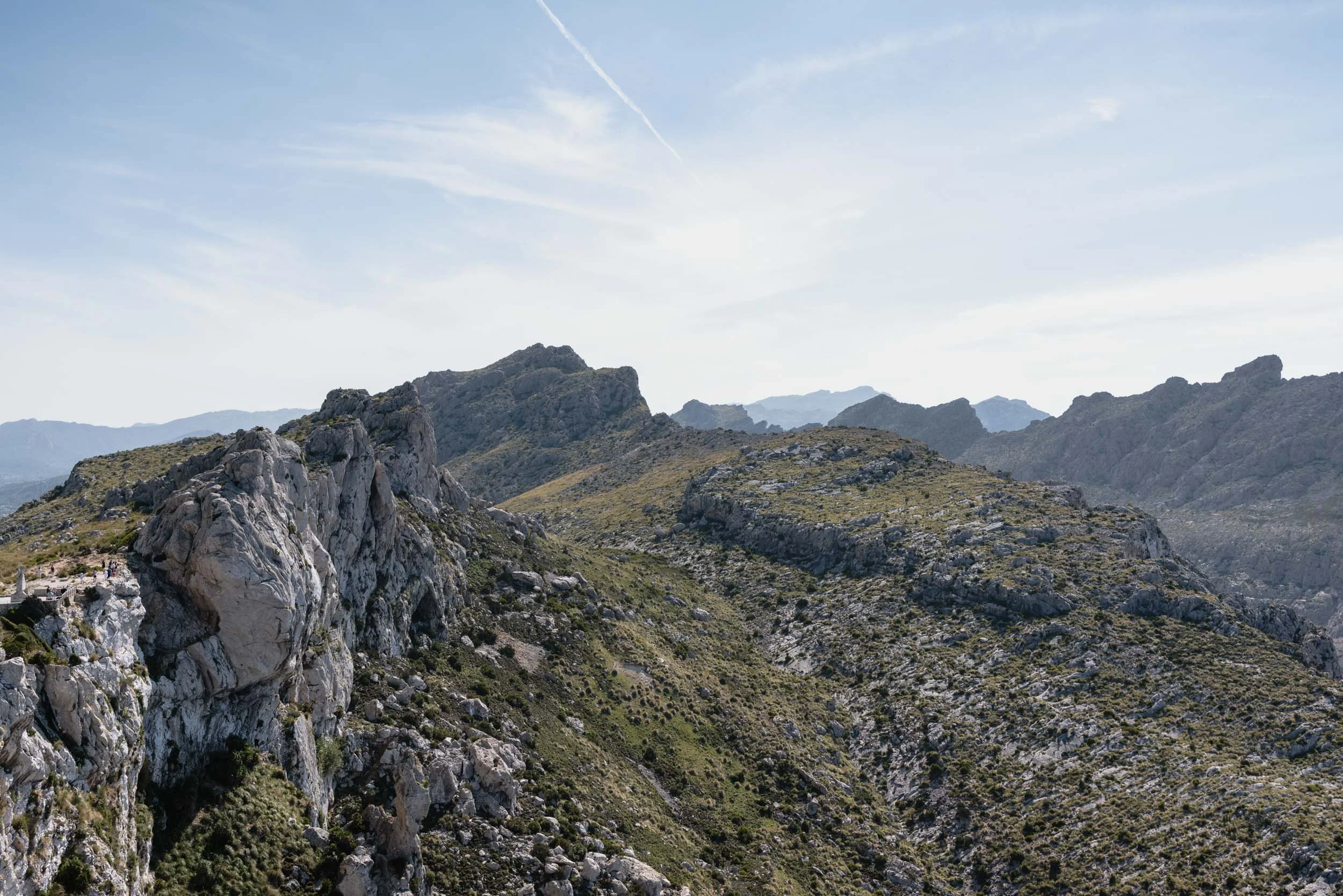 Mallorca rugged mountains Mirador Es Colomer