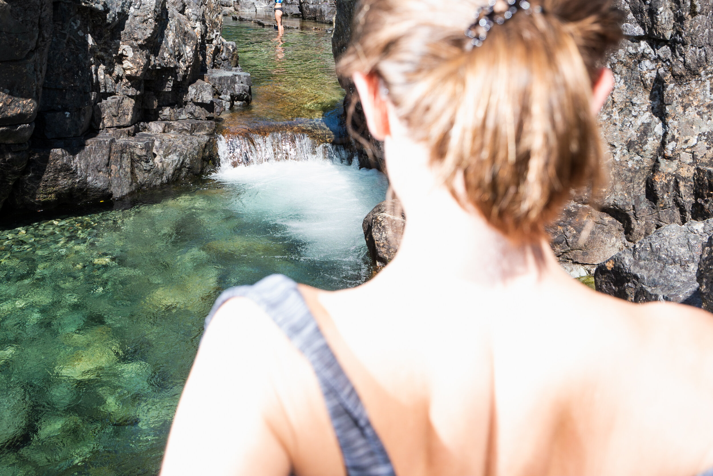 Kennedy River swimmers