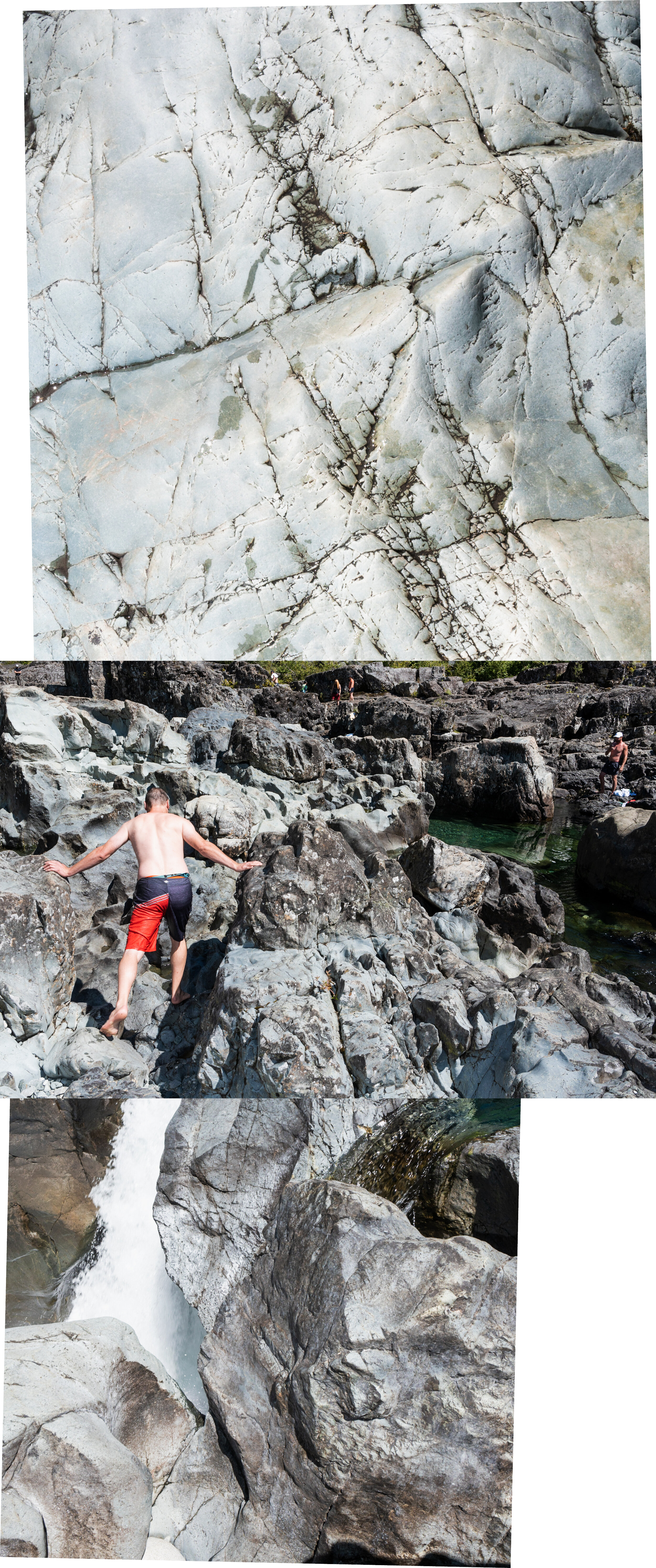 Kennedy River swimmers