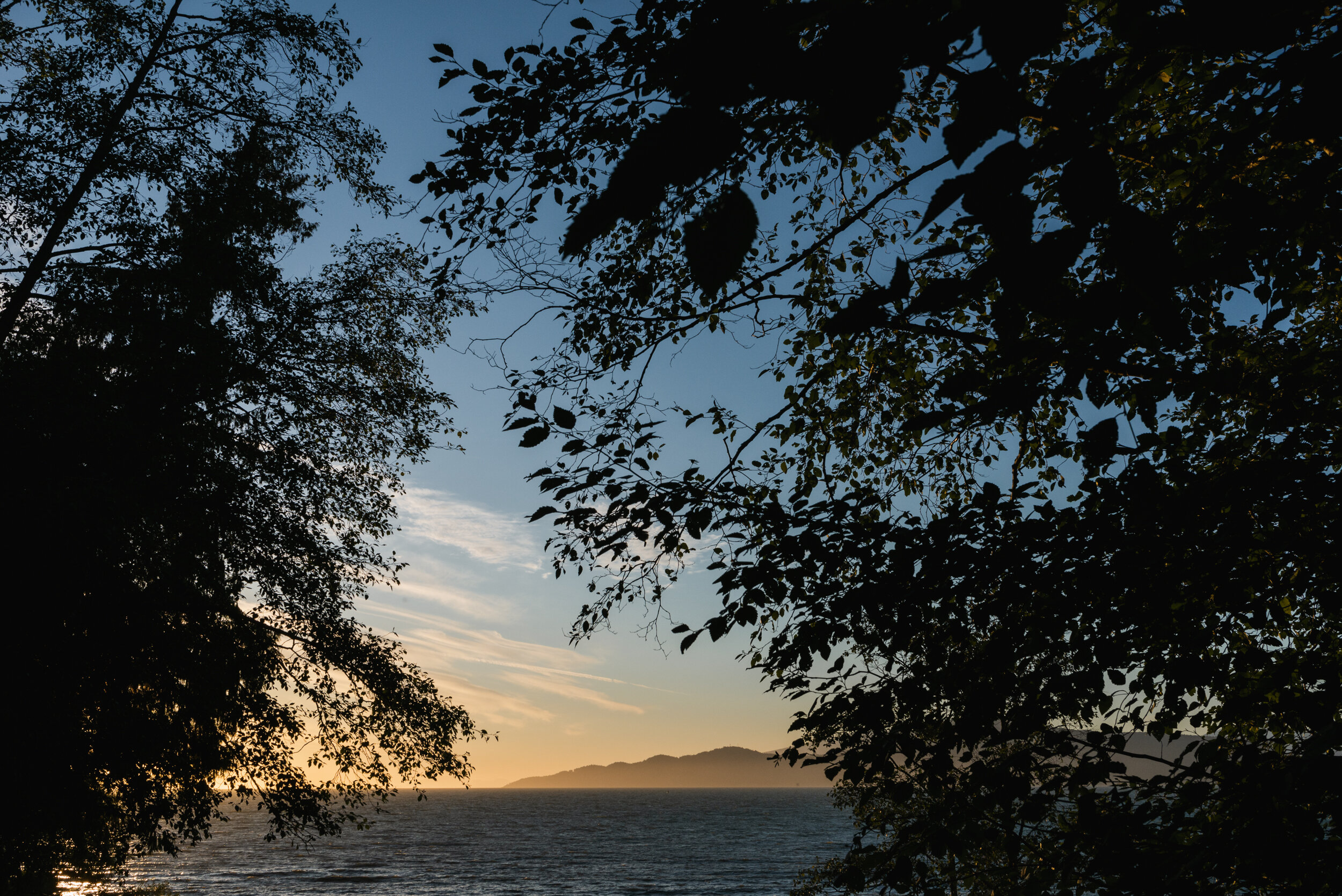 Sunset Acadia Beach UBC