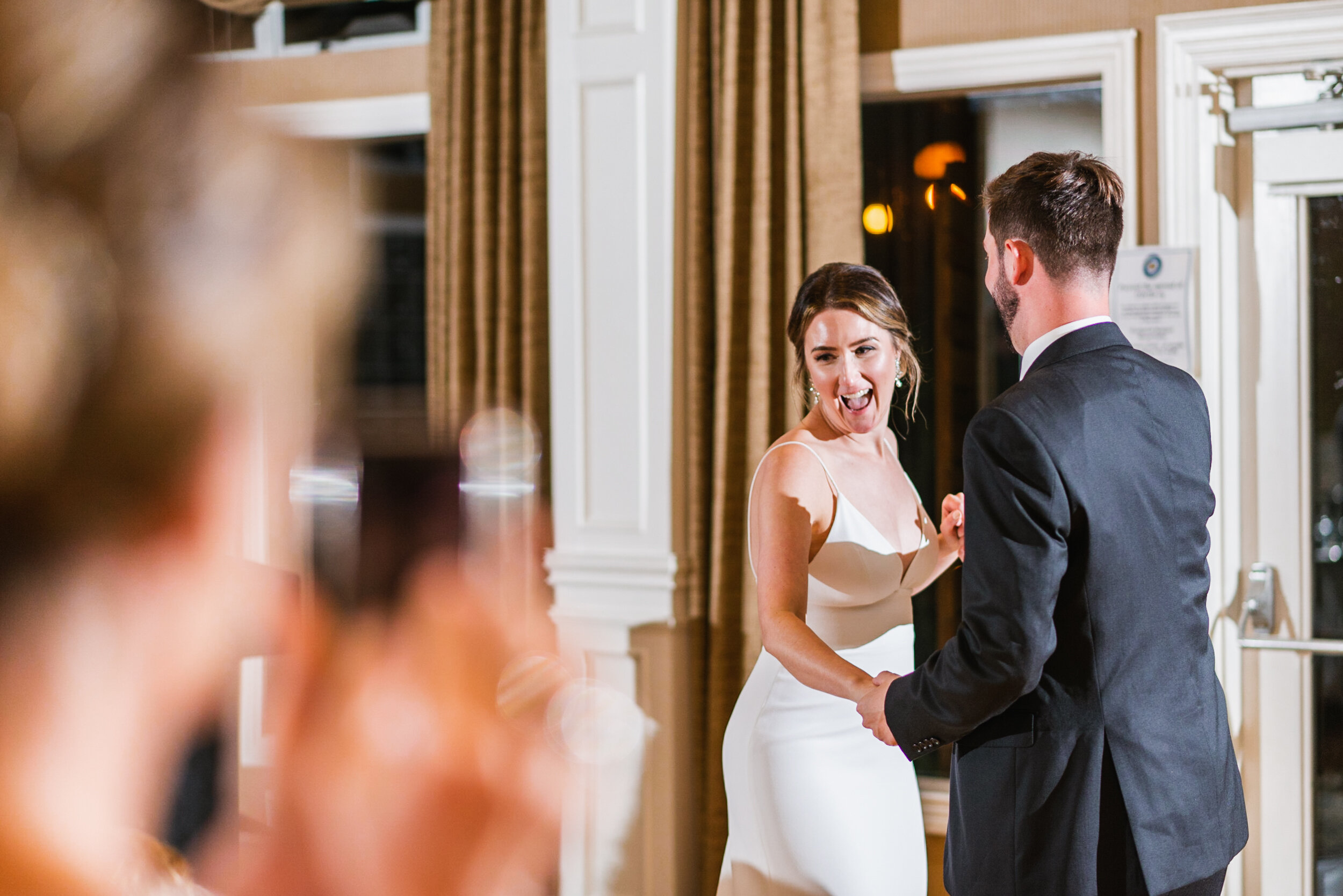 Bride and Groom first dance