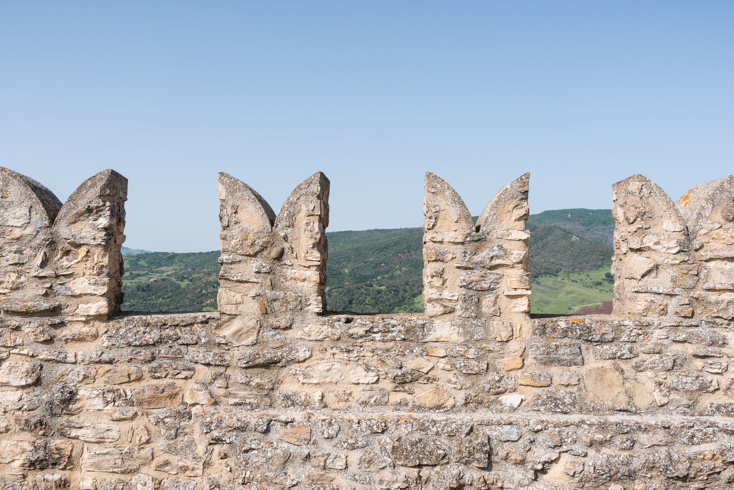 Sperlinga Castle walls