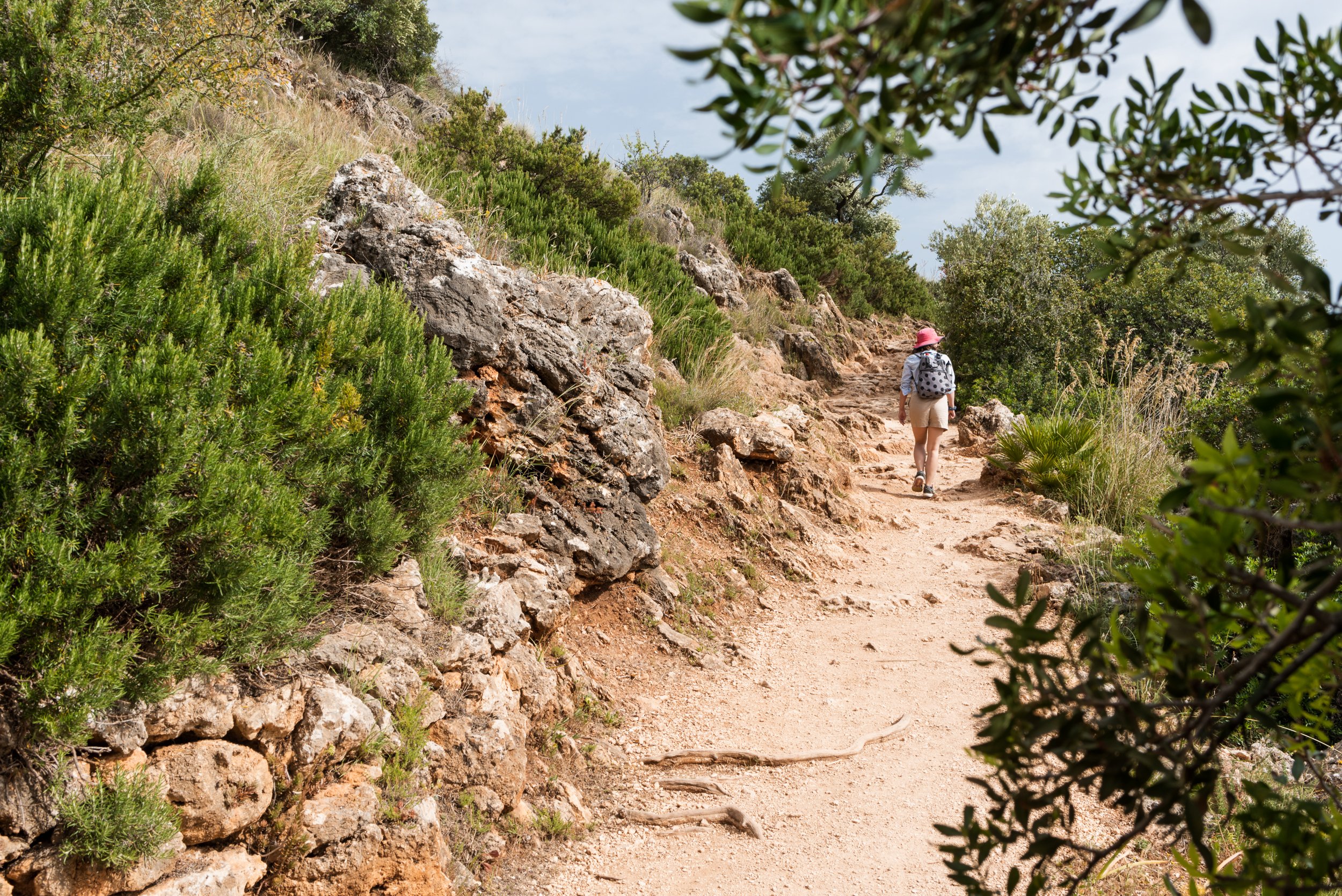 Hiking through Zingaro Nature Reserve