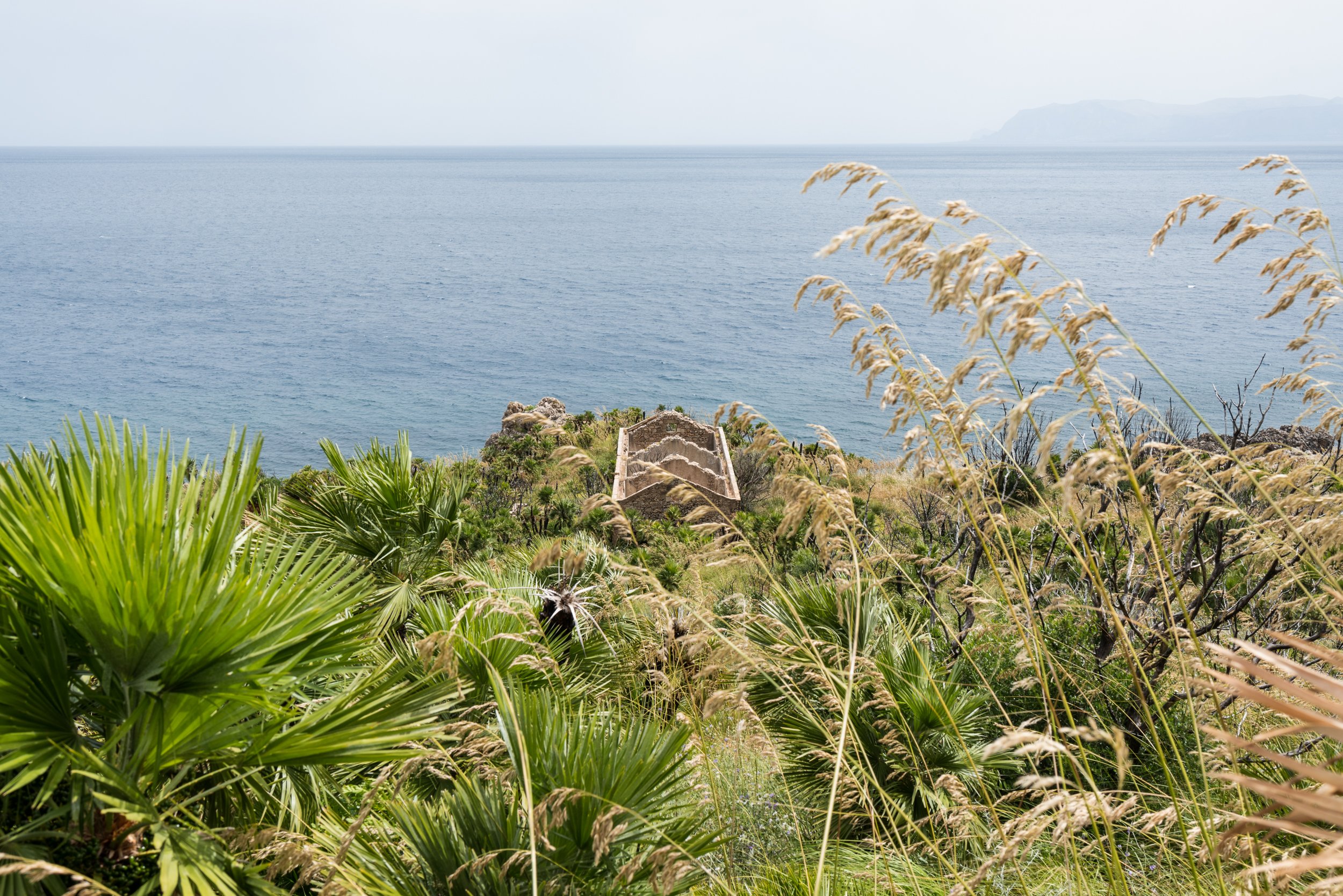 Abandoned house in Zingaro Nature Reserve