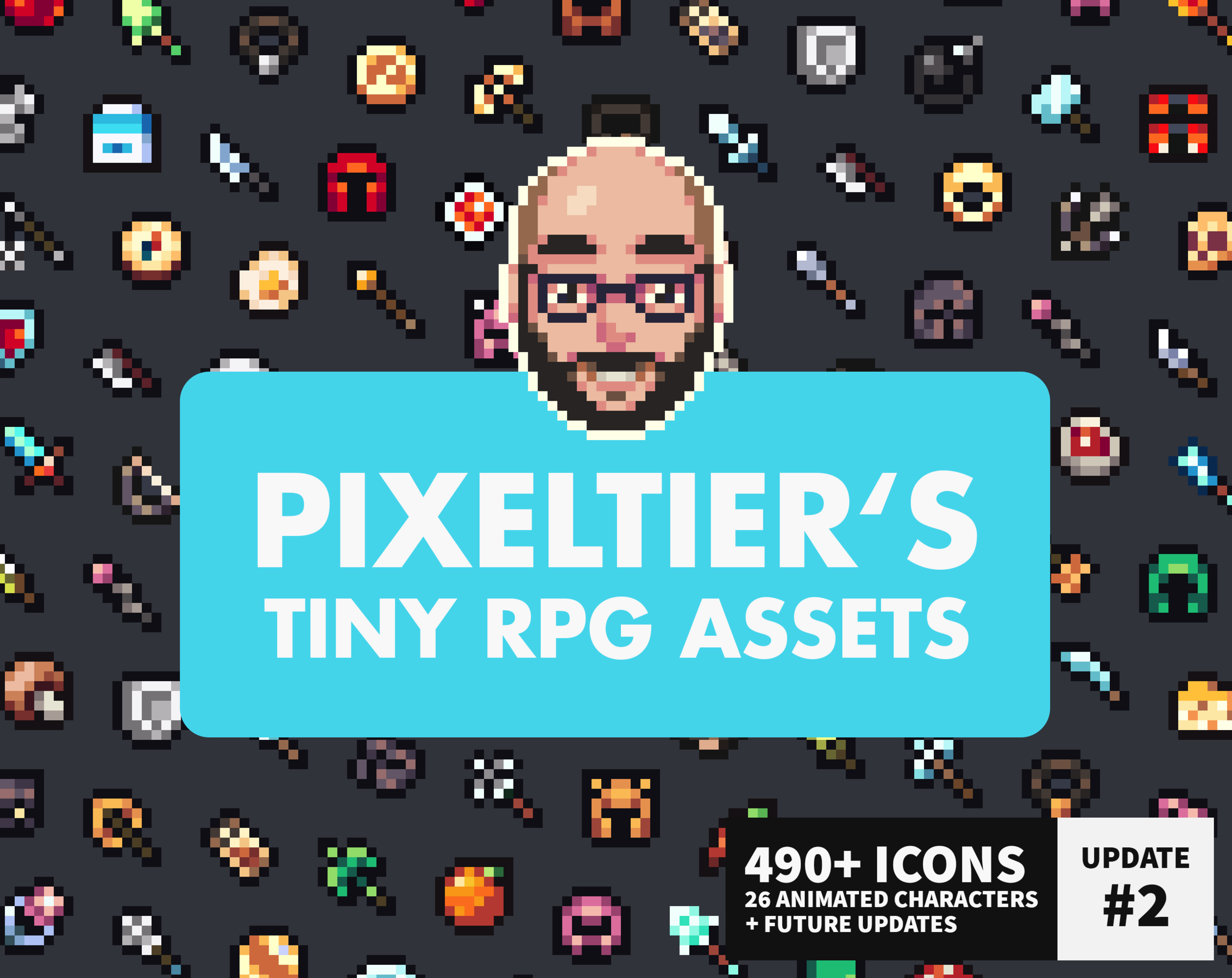  Pixeltier's Tiny RPG Assets
