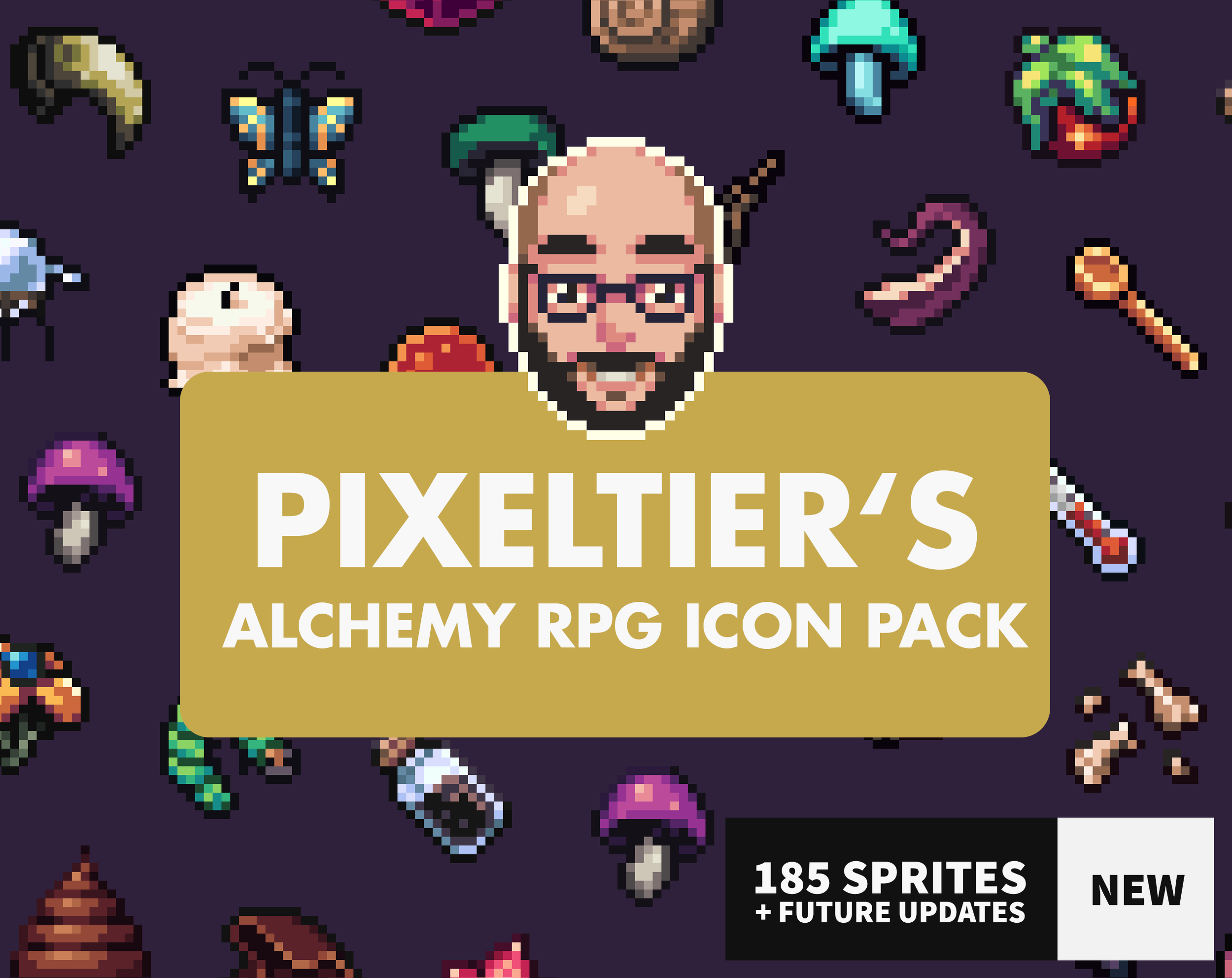 Pixeltier's Alchemy RPG Icon Pack