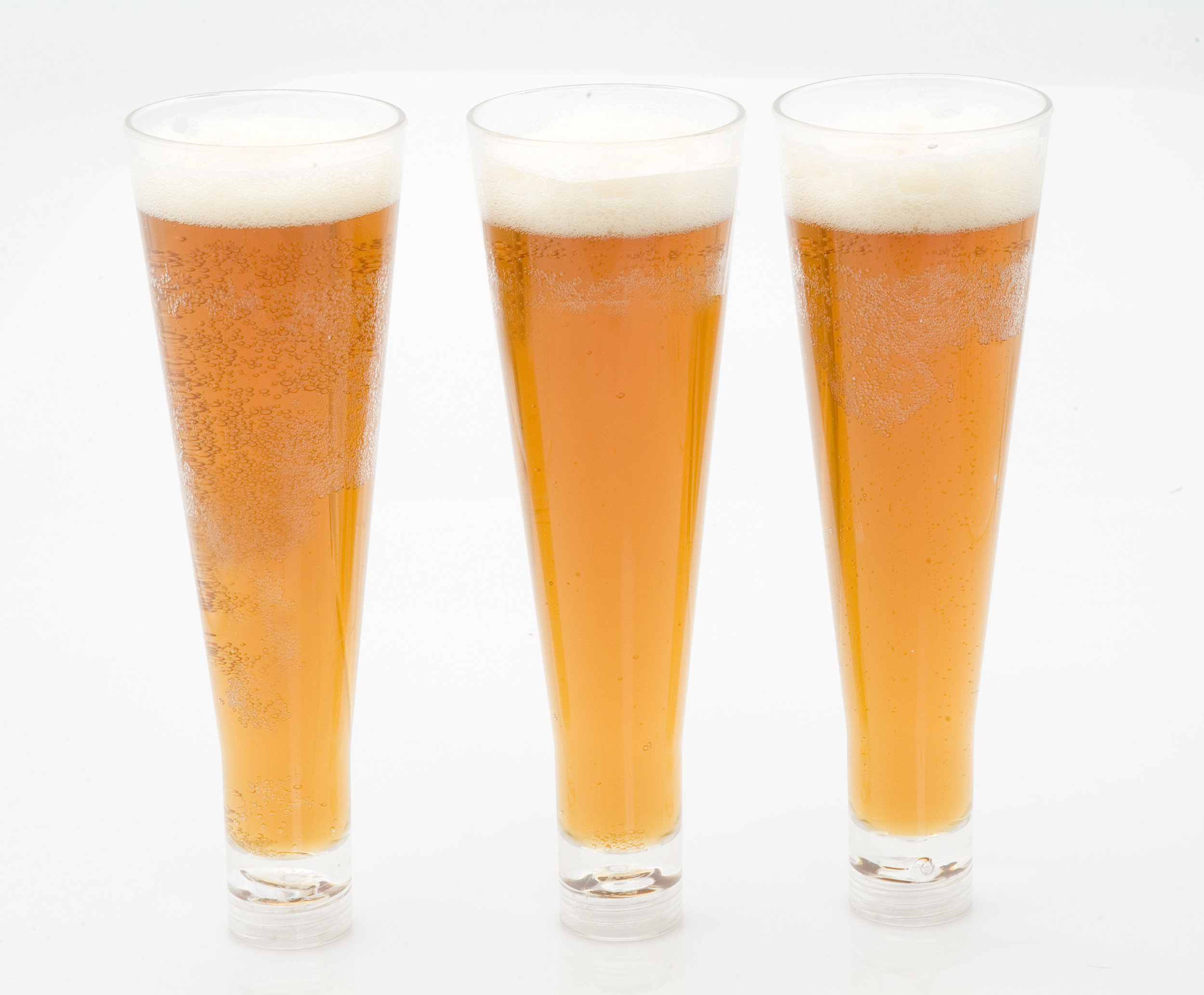 3 Beer Glasses