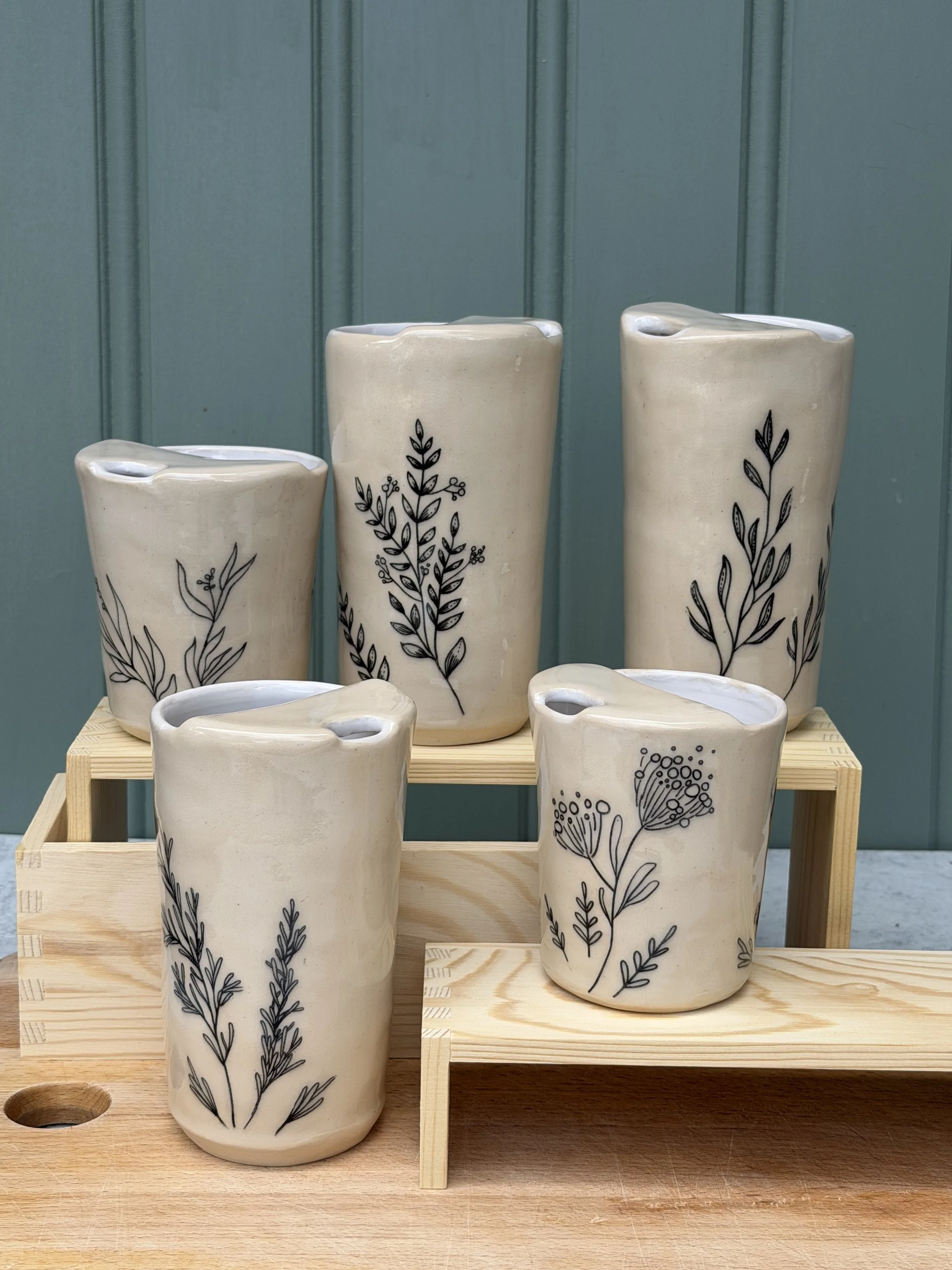 Floral Travel Mug