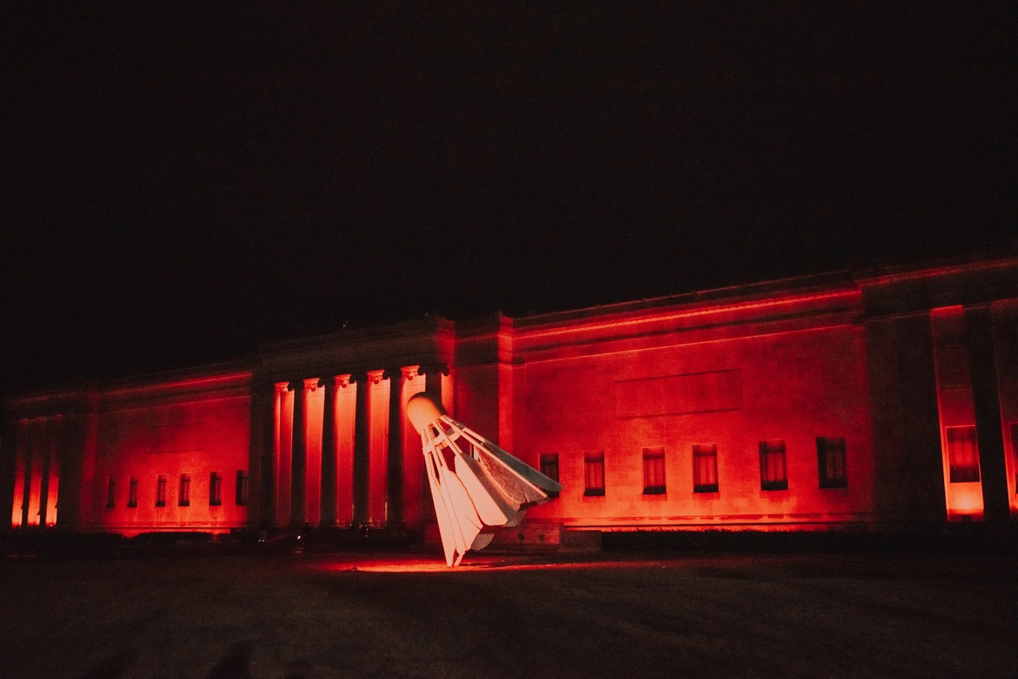 Nelson Atkins Art Gallery is seeing red!