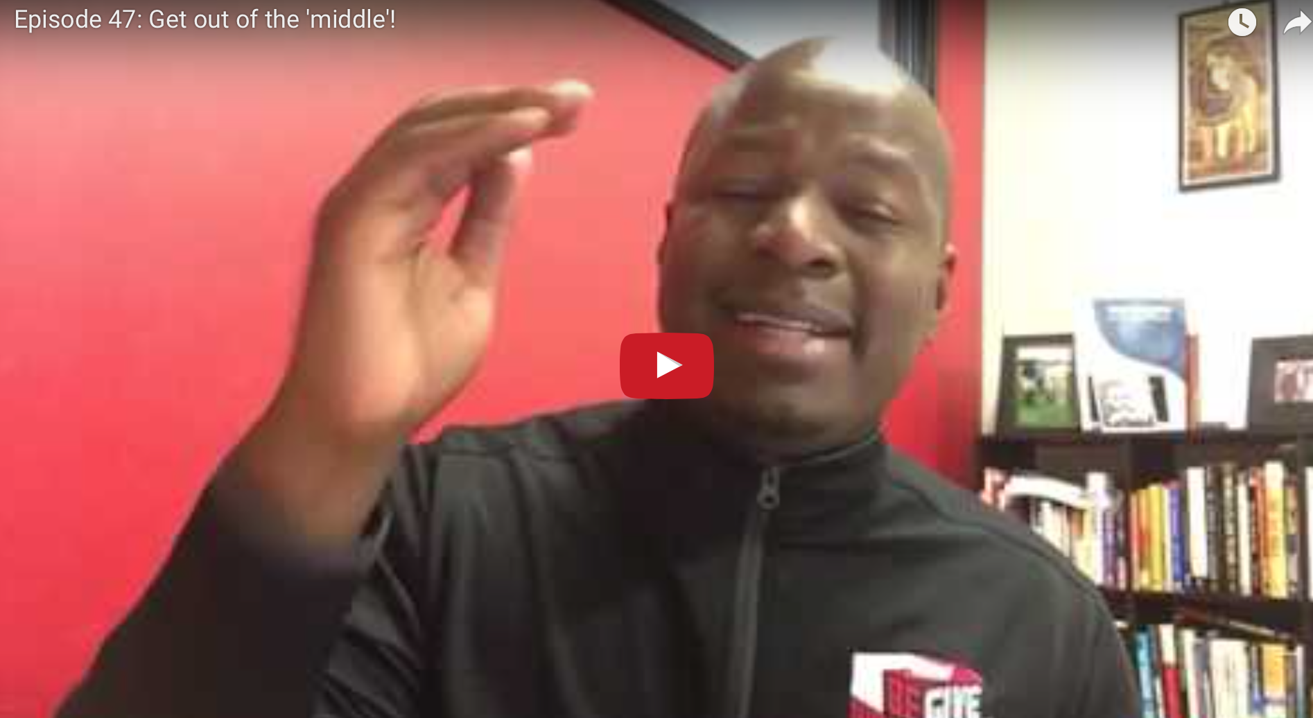 Get out of the 'middle'! 