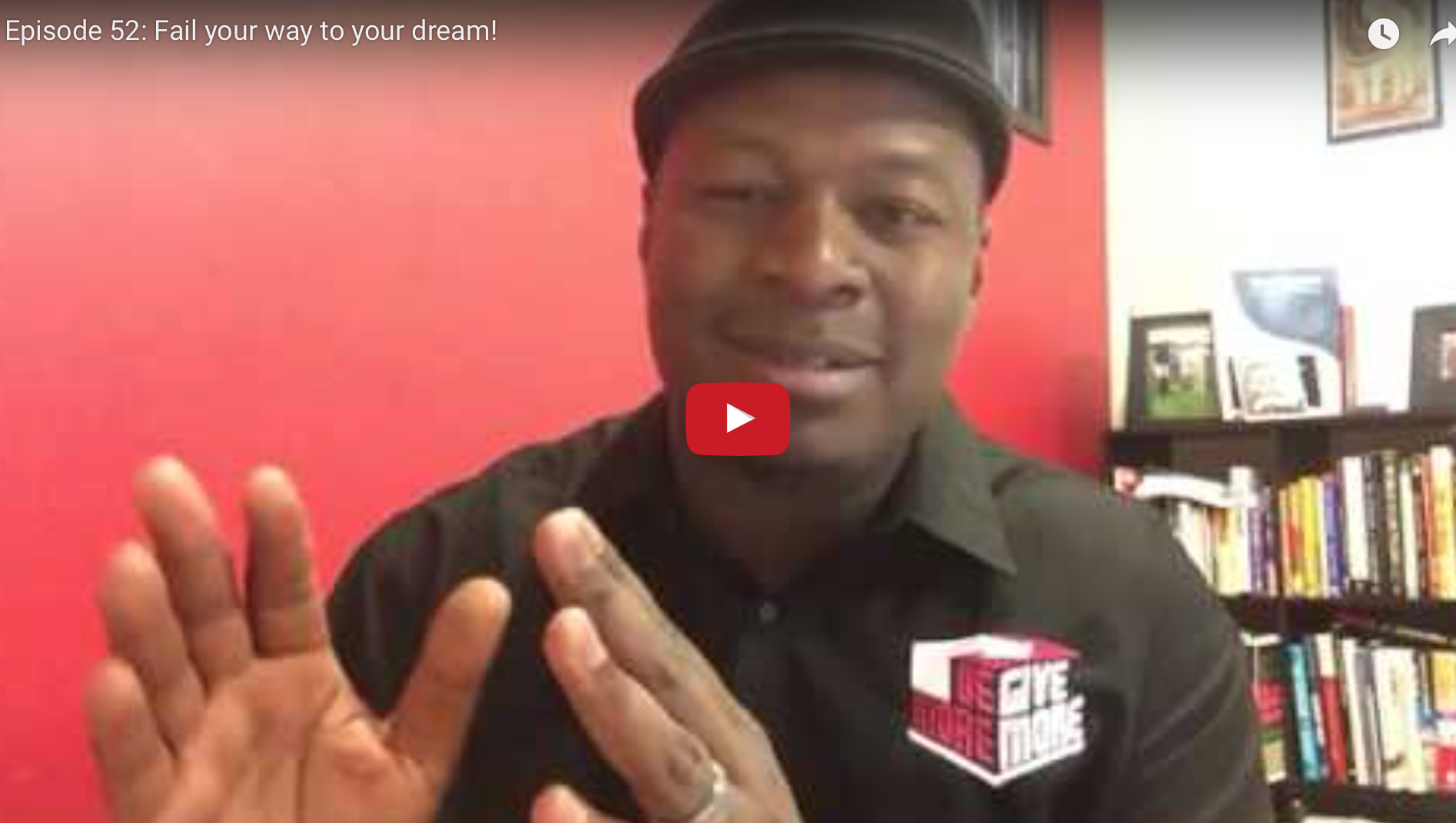 Fail your way to your dream!