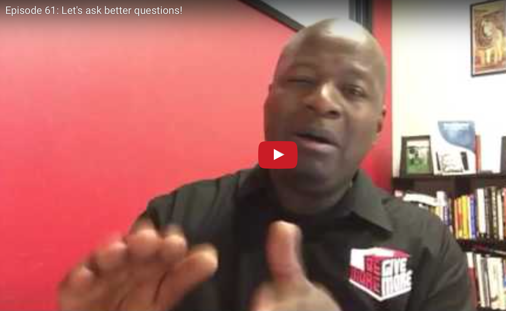 Let's ask better questions!