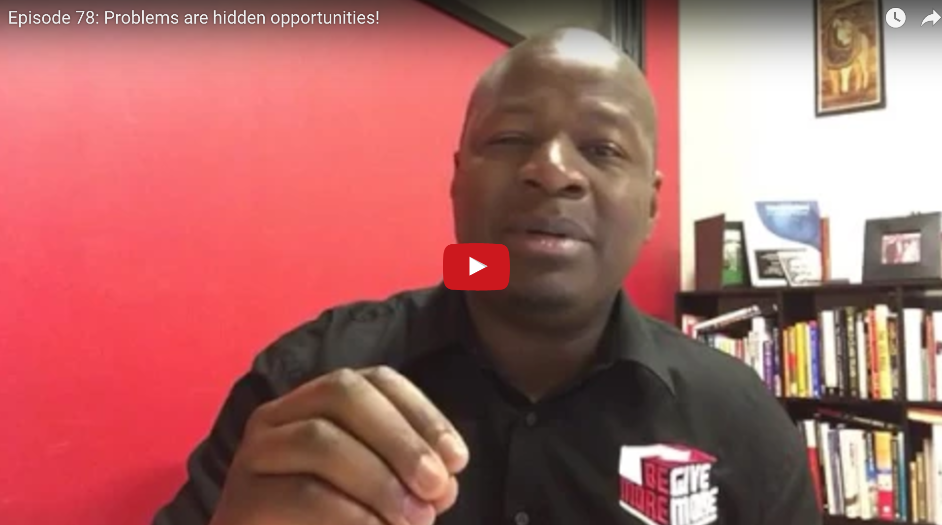 Problems are hidden opportunities!