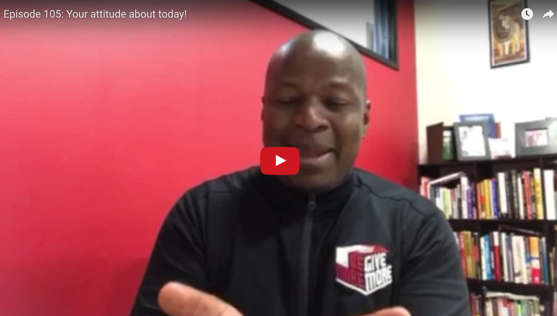 Your attitude about today!