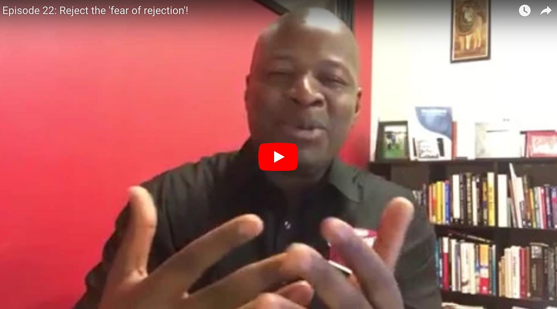 Top Daily: Reject the 'fear of rejection'!