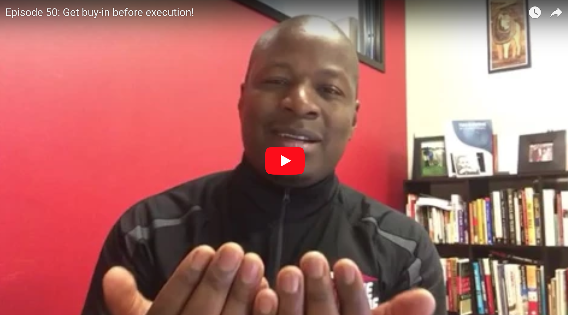 Top Daily: Get buy-in before execution!