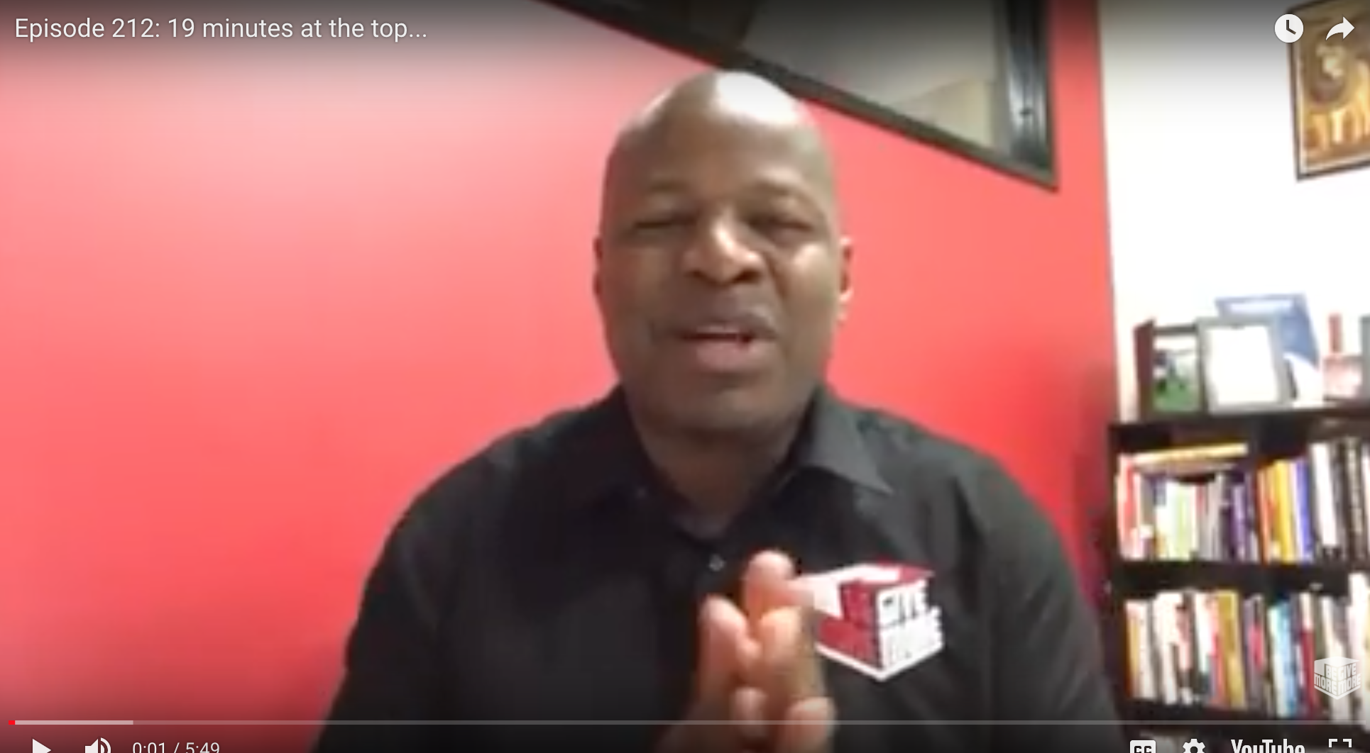 Top Daily: 19 minutes at the top…. 