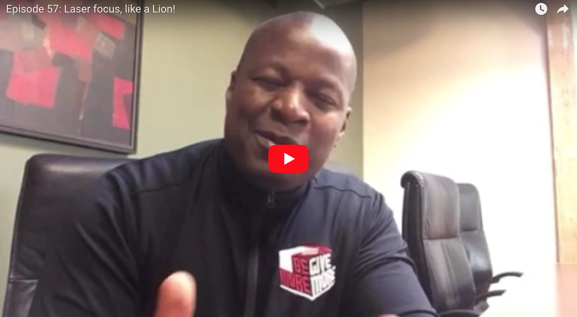 Top Daily: Laser focus, like a Lion!