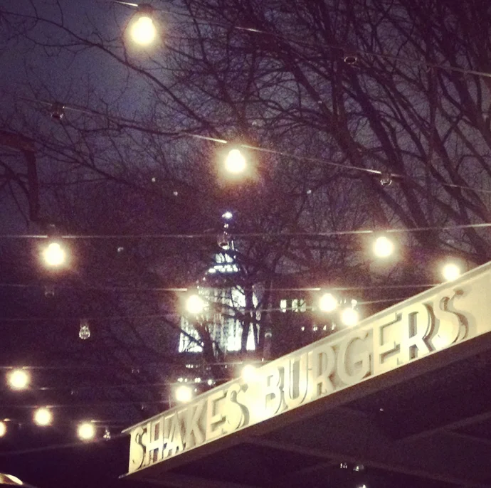 Shake Shack + Macarons