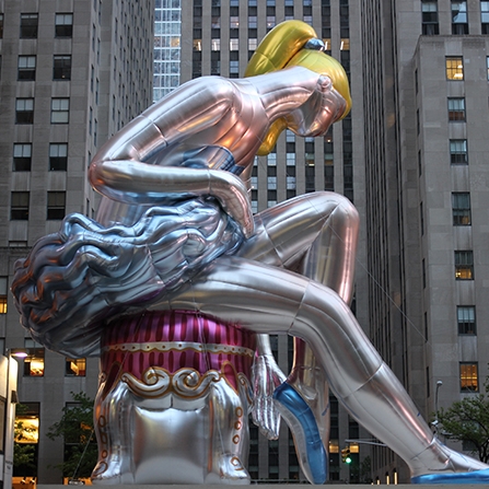 Jeff Koons: Seated Ballerina