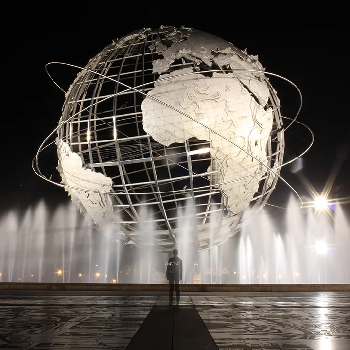 Unisphere Fountains