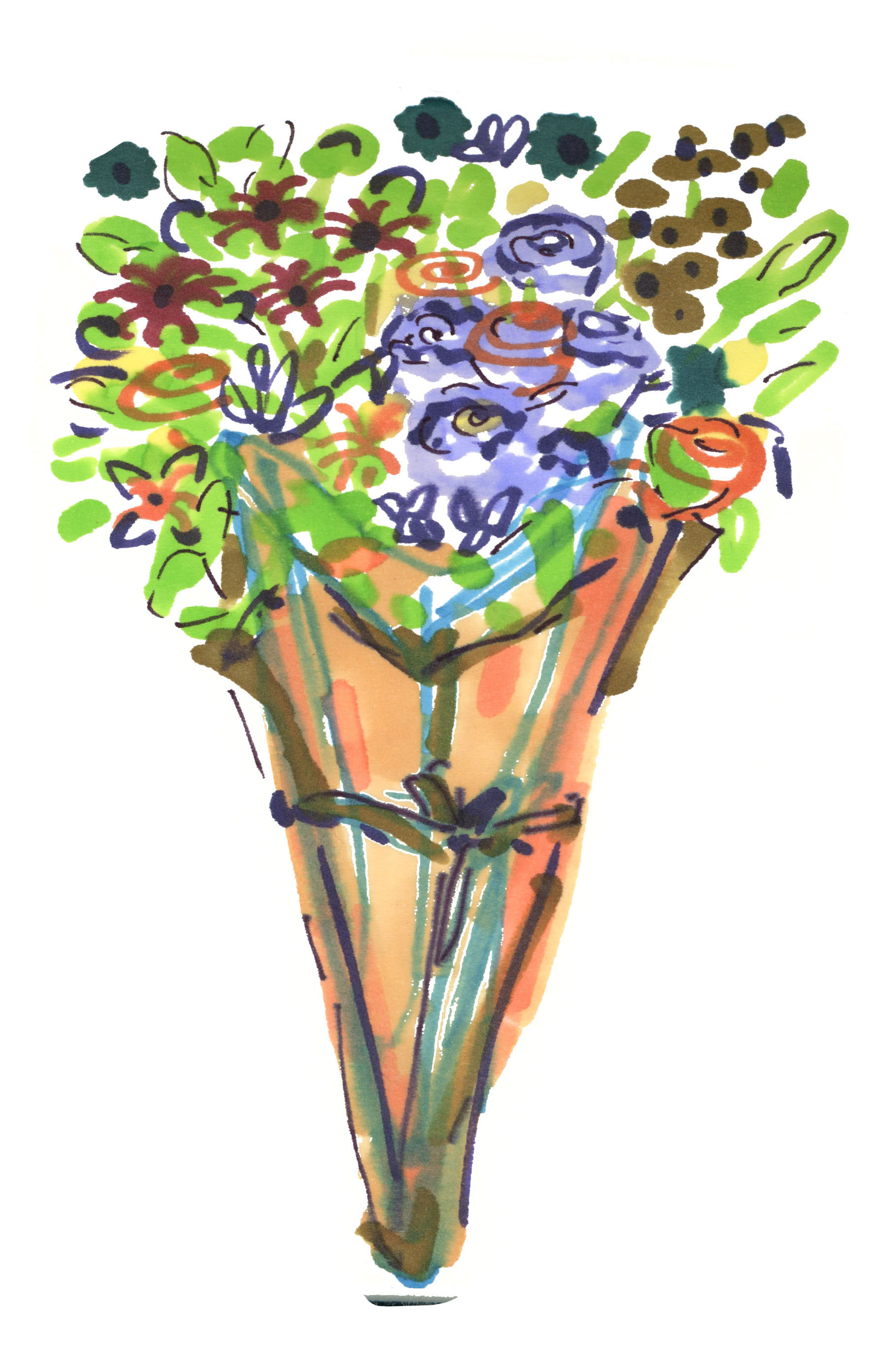 Bodega Flowers by Lindsey Frances