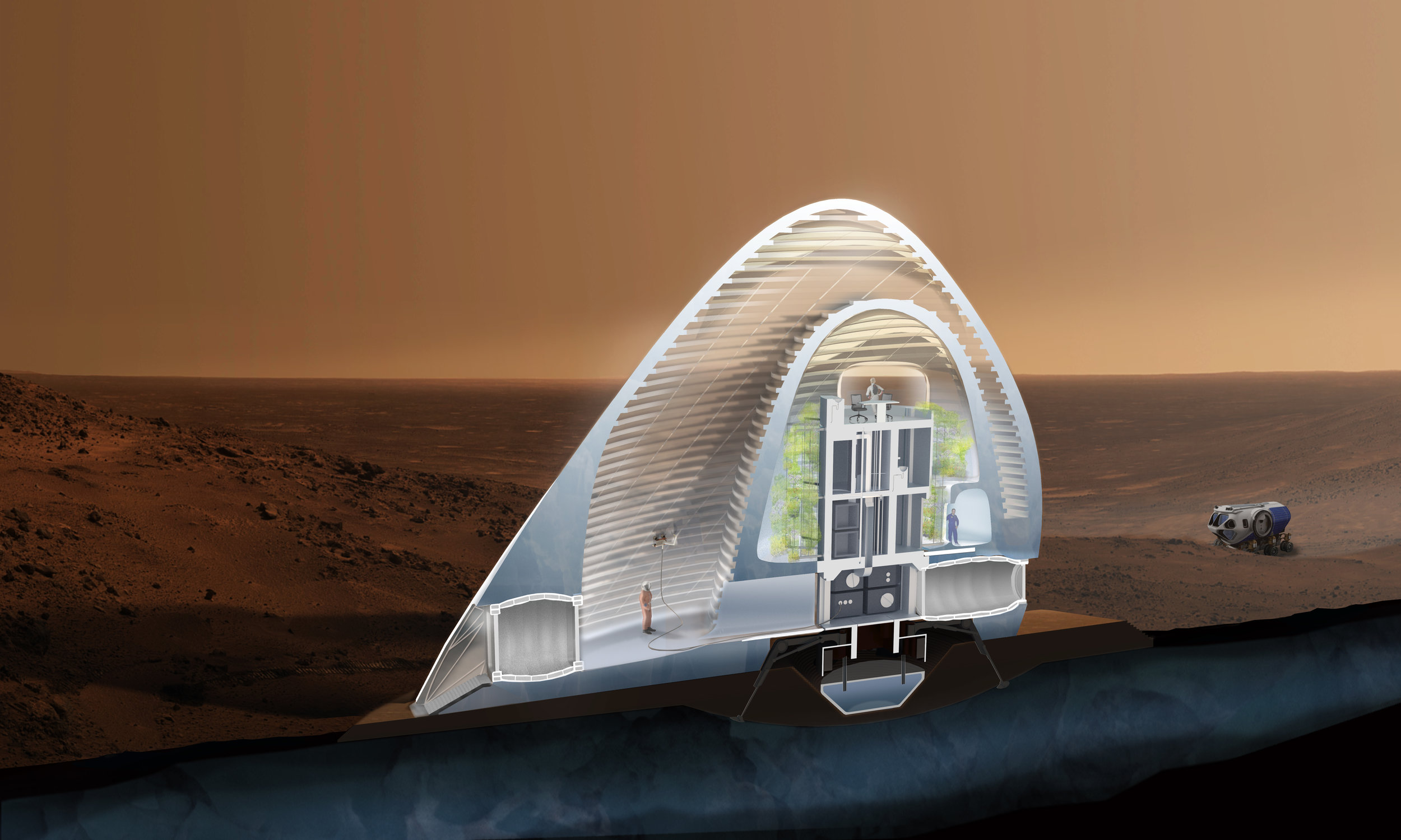 Mars Ice House: NASA's 3D-Printed Habitat Challenge — Melodie Yashar