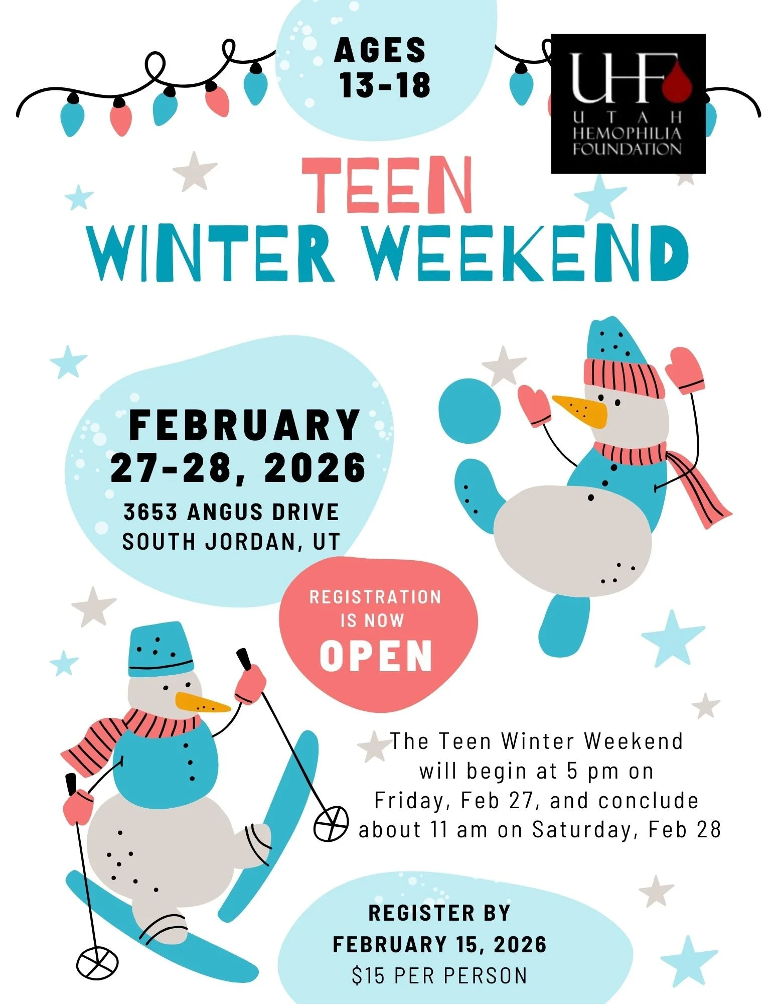 Teen Winter Weekend