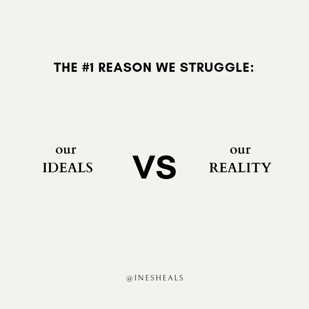 PSA: YOUR IDEALS ARE MAKING YOU MISERABLE 

I'm not talking about having preferences, dreams for the future, great visions for the successes in your life...

I'm talking about you always trying to be something or have something or get something *out 