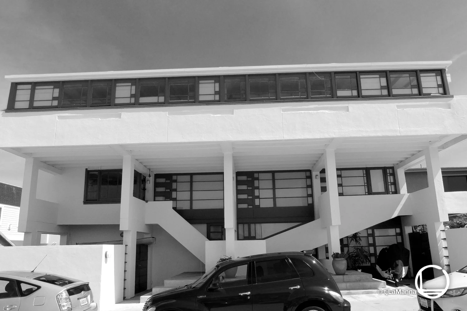 The Lovell Beach House, built in 1926 by Rudolph Schindler. : : : :