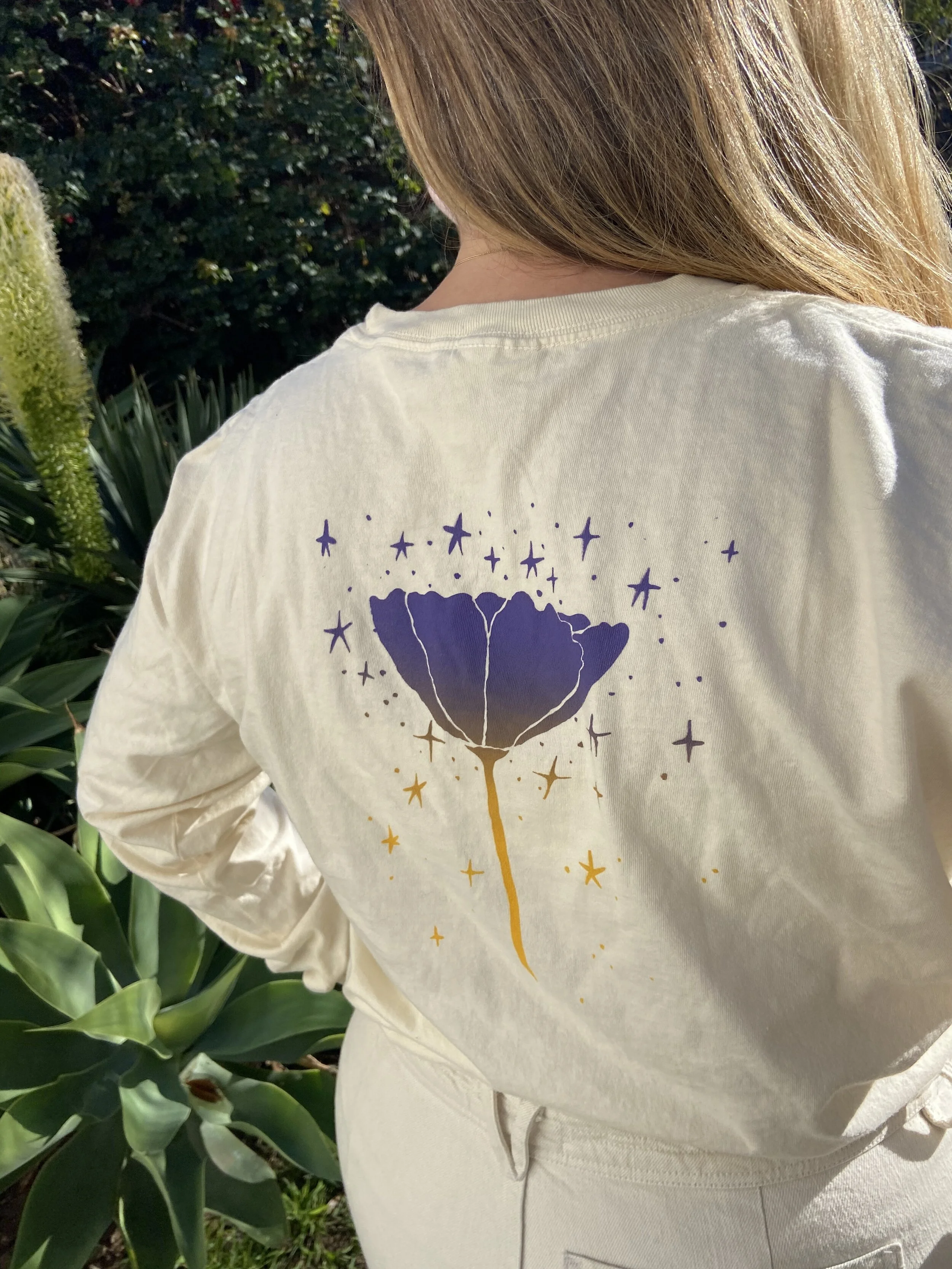 Night Bloom long sleeve-t