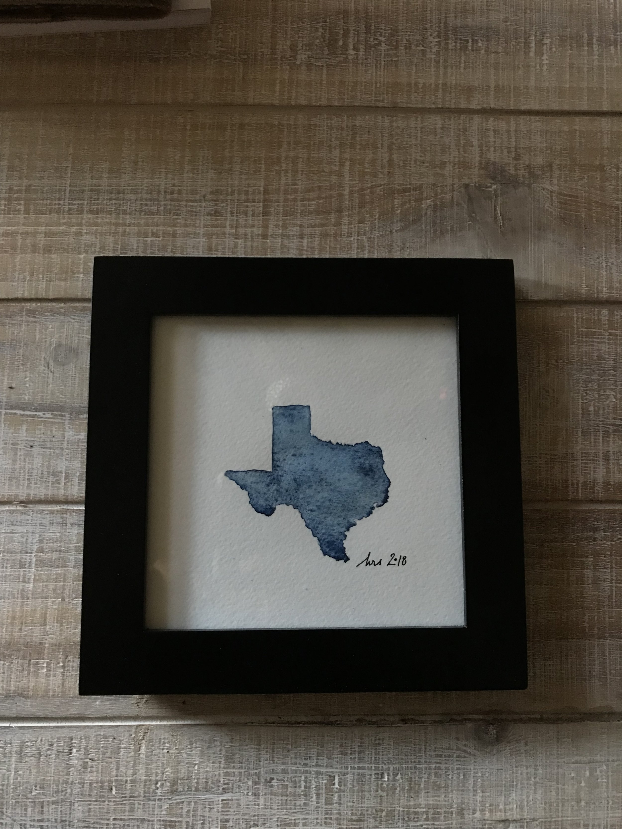 Watercolor State Art