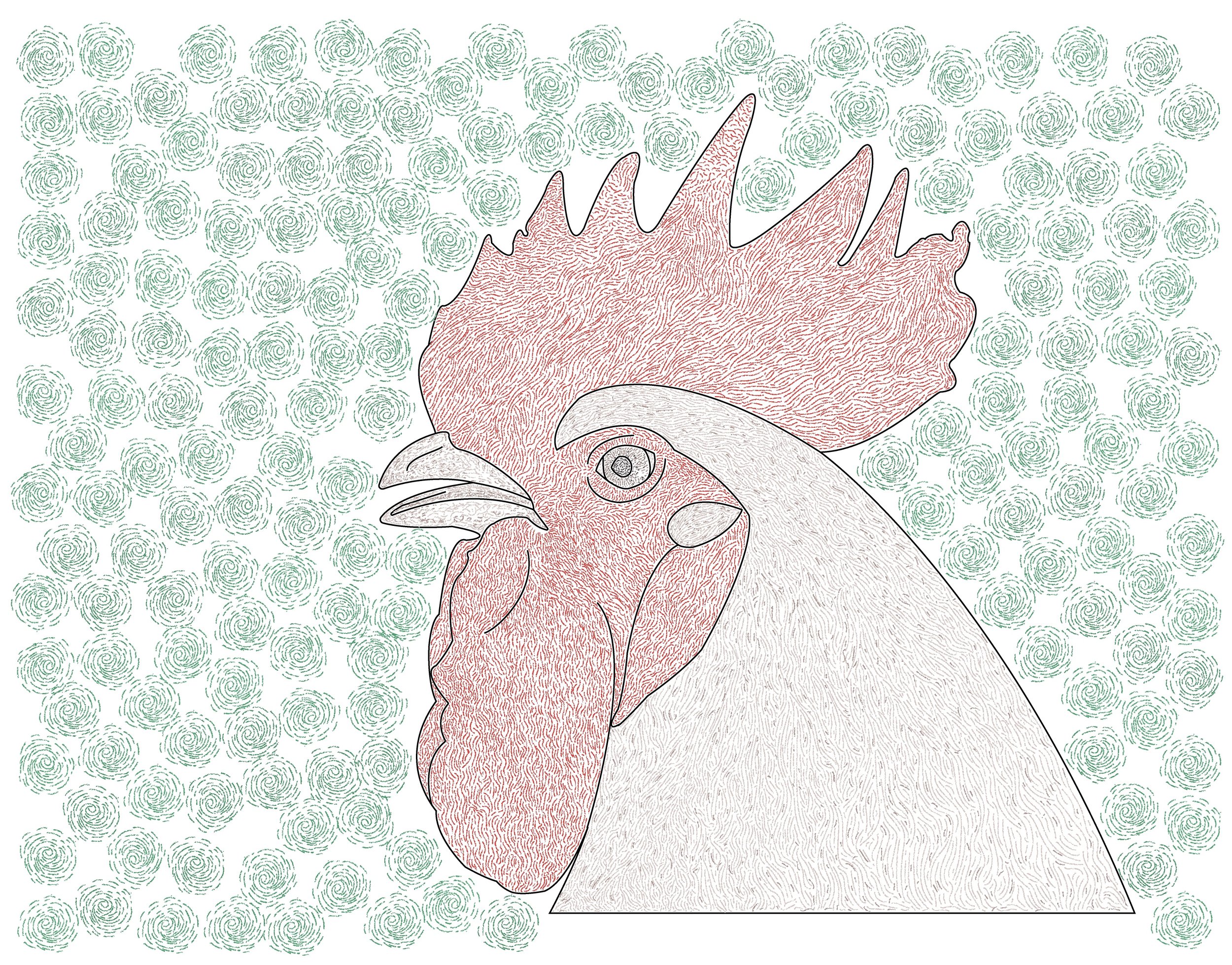 van Gogh Rooster