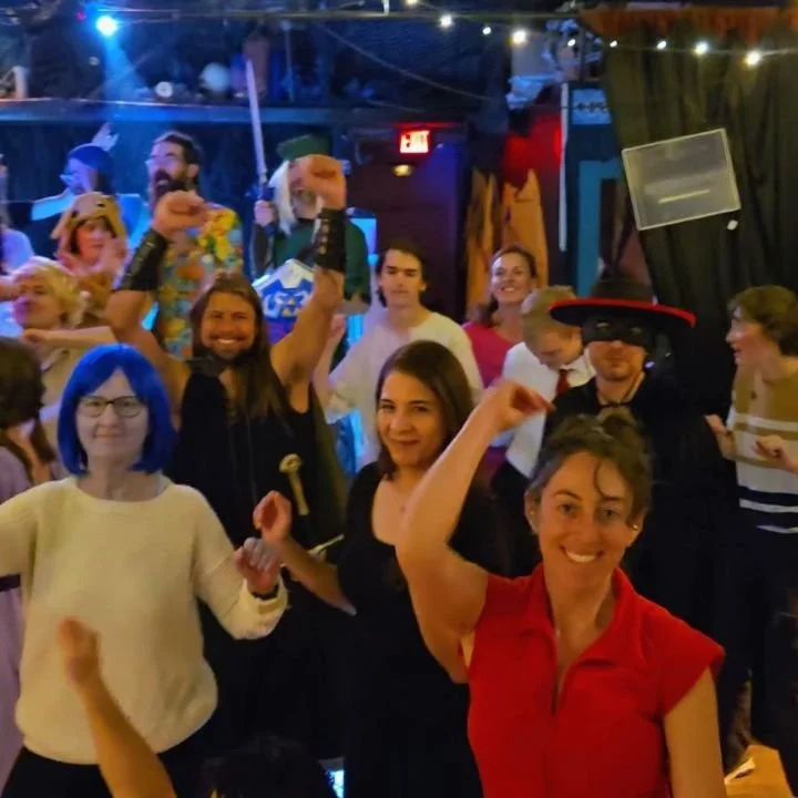 Thanks everyone for making the Halloween Party so much fun! Thanks Brittney and Emory for the awesome tunes, Valeria for the amazing cupcakes, and everyone else for dressing up and getting down! Also, congrats to the costume Contest winner, Blucifer,