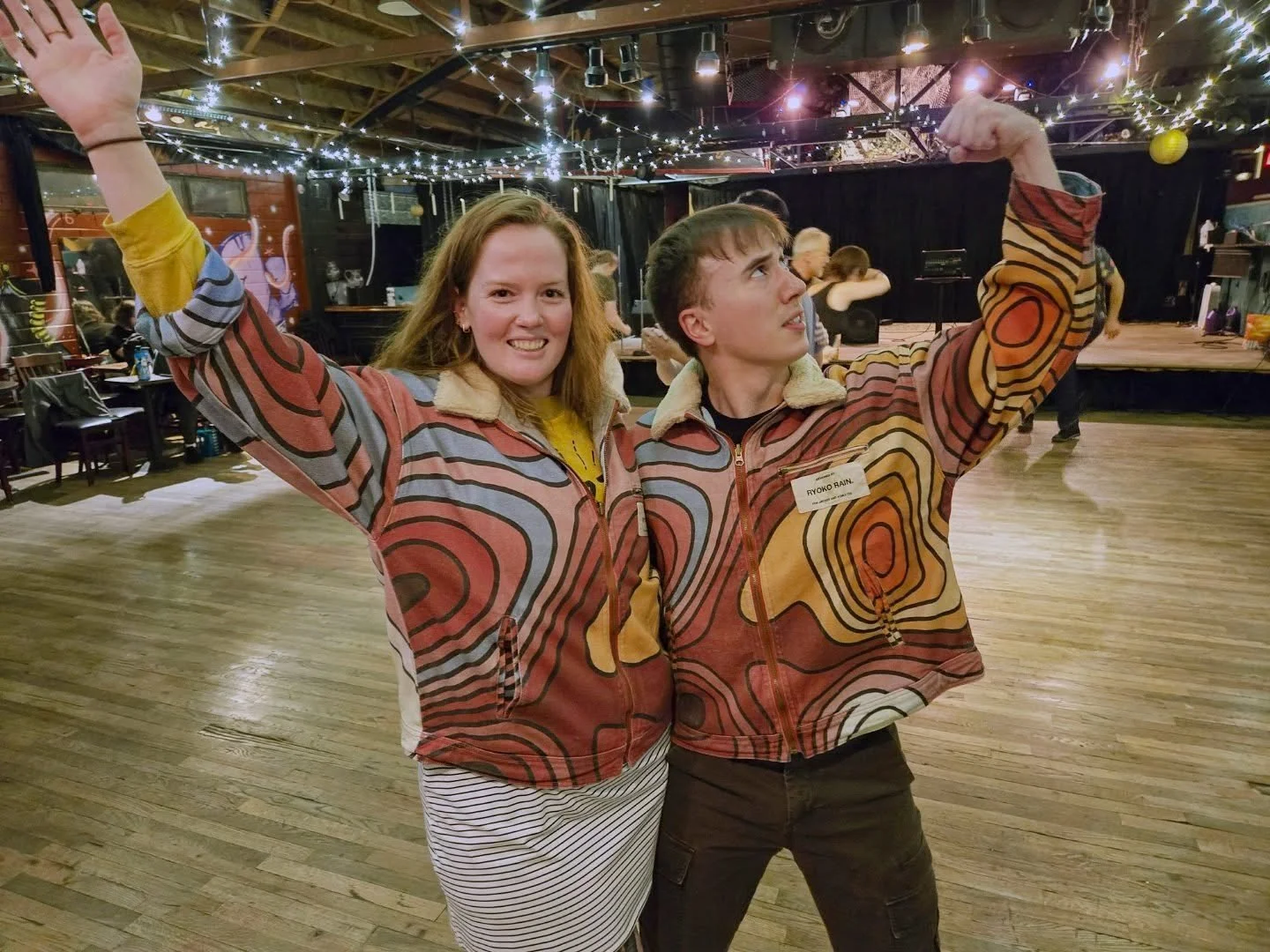 We're having a Ryoko Rain Reversible 70's Work Jacket Meet-Up at the next Lindy Jam! Not the right fit? Then wear your favorite Fall Jacket and let's take a group shot! 📸📸📸

Swing out with us every Tuesday, 8-midnight, at The Pearl!

#swingnights 