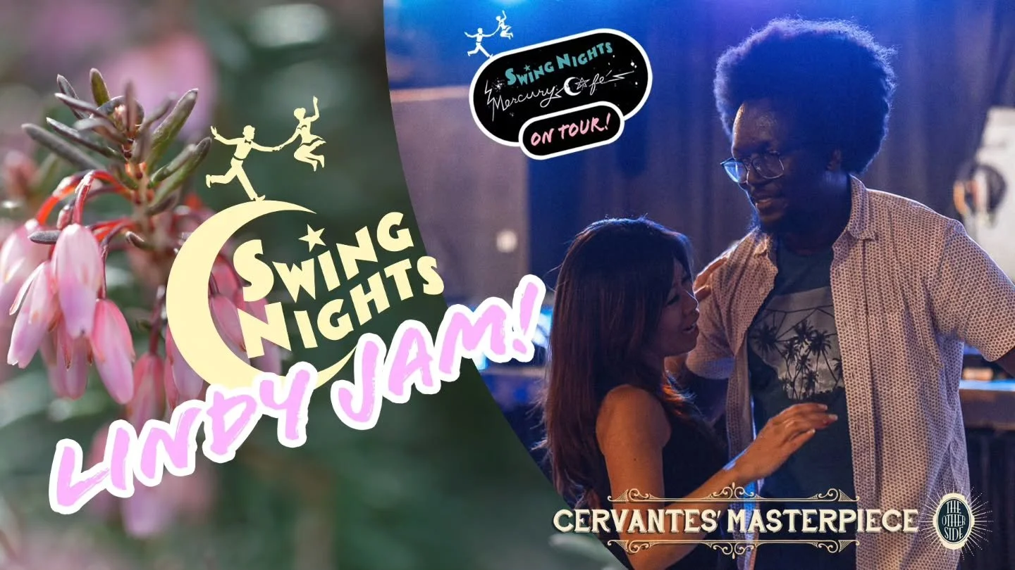 HAPPY WORLD LINDY HOP DAY!🎉

In celebration, join us on Tour (5/26) for LINDY JAM no. 214 at Cervantes' Other Side, only 4 &amp; 1/2 blocks from the Mercury Cafe! Swing out with DJ's Brittney Caraway and Laura Keat! NO OUTSIDE ALCOHOL, Bring your ow