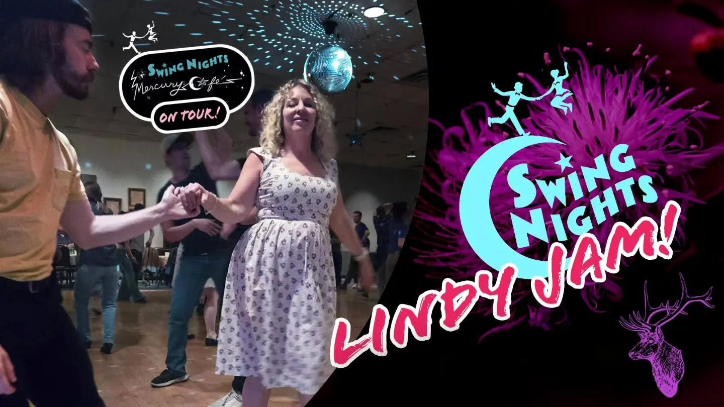 Join us TONIGHT (9/29) for LINDY JAM no. 232 at the Lakewood Elk's Lodge (right across the street from Casa Bonita!) Swing out with DJ's Mari Pomroy and Brittney Caraway! NO OUTSIDE BEVERAGES, Bring your own water bottle, bags checked at the door, be