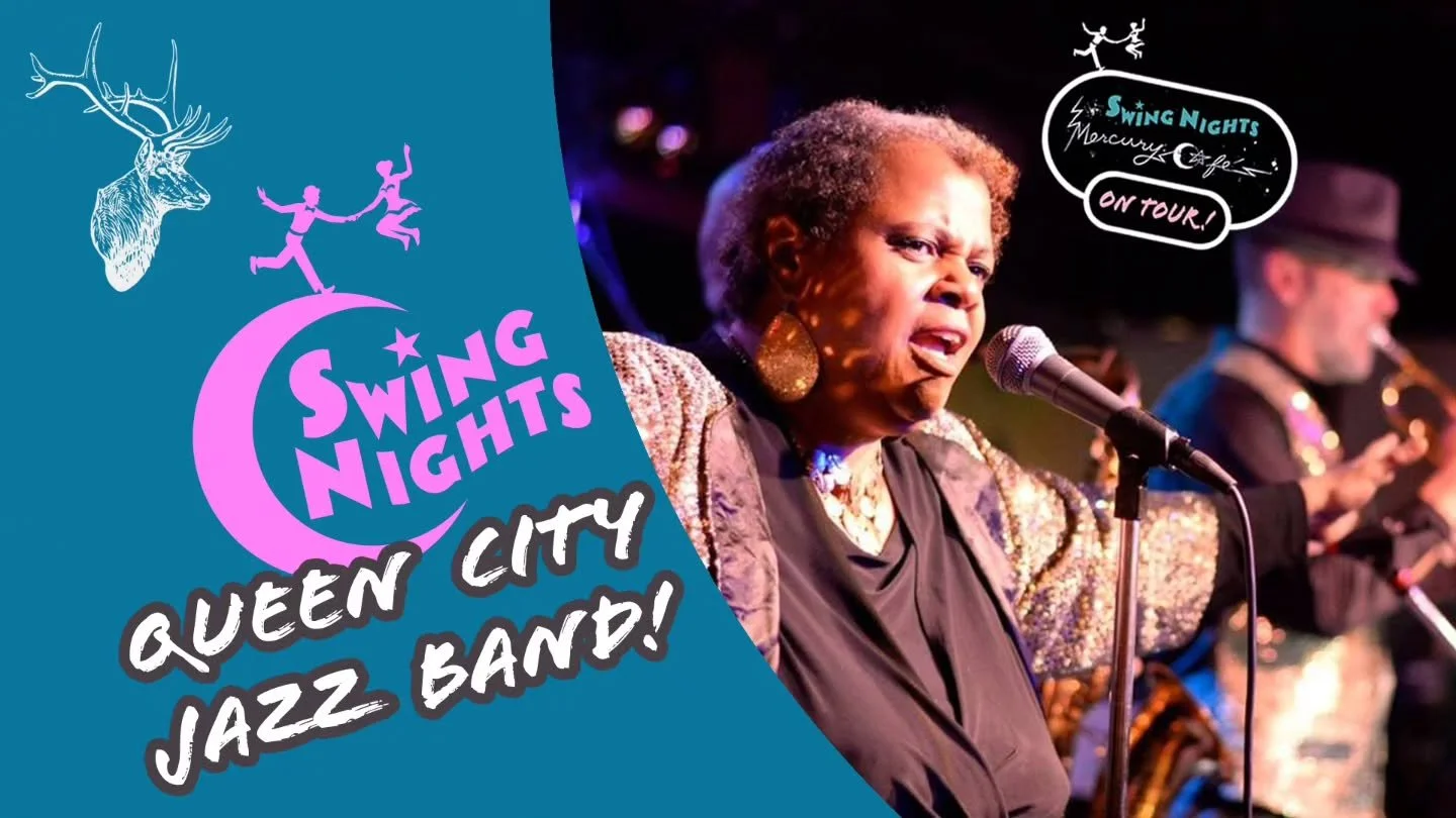 Join us TONIGHT (10/11) for Queen City Jazz Band at the Lakewood Elks (right across the street from Casa Bonita!) for a night of lessons, live music, and a whole lot of dancing! It's also Board Game Night, so bring your favorite board games and we'll