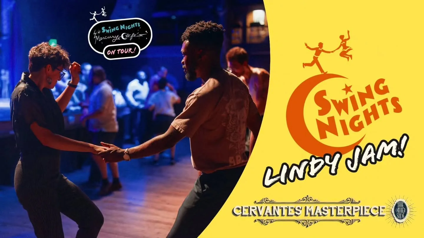 Join us TONIGHT (10/20) for LINDY JAM no. 235 at Cervantes' Other Side, 5 1/2 blocks from the Mercury Cafe! Swing out with DJ's Brittney Caraway and Que Certion! NO OUTSIDE BEVERAGES, Bring your own water bottle, bags checked at the door, be kind to 