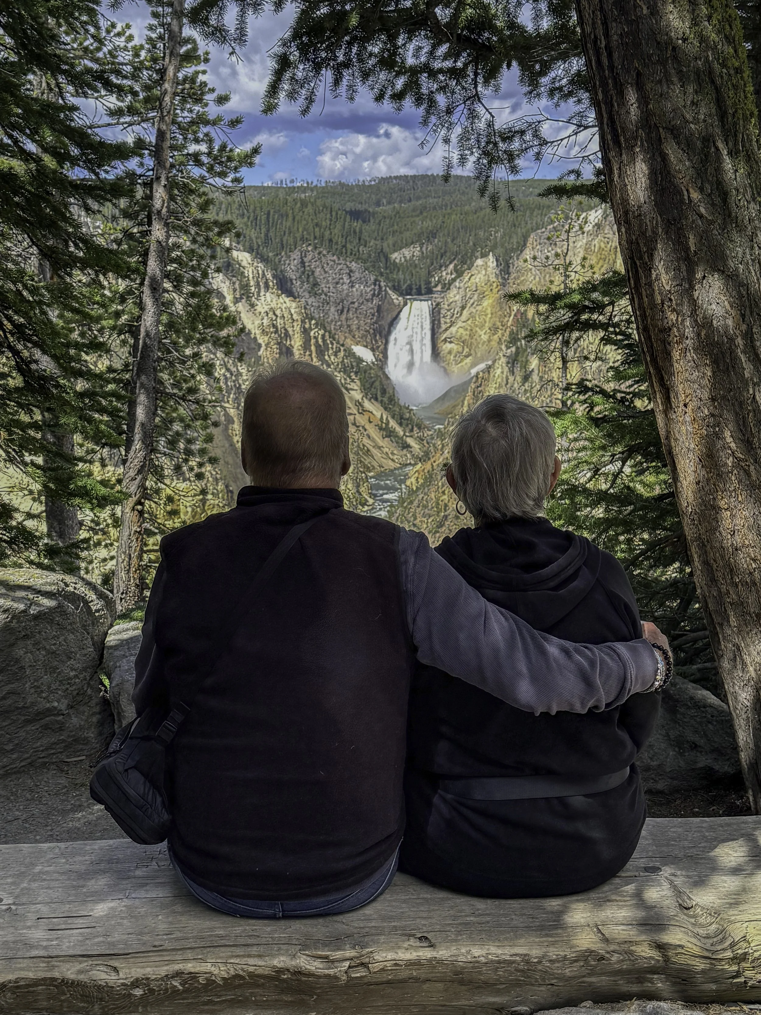 Yellowstone Falls, Yellowstone Park, Utah
