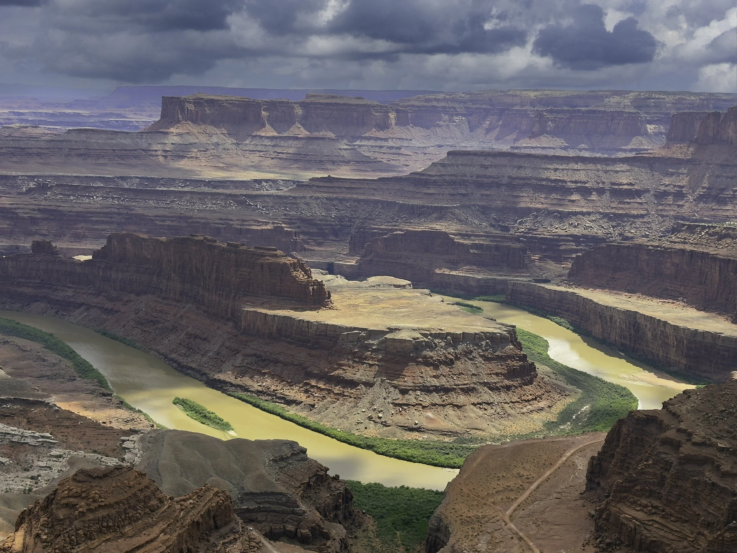 Colorado River Bend from Dead Horse Point State Park, Utah