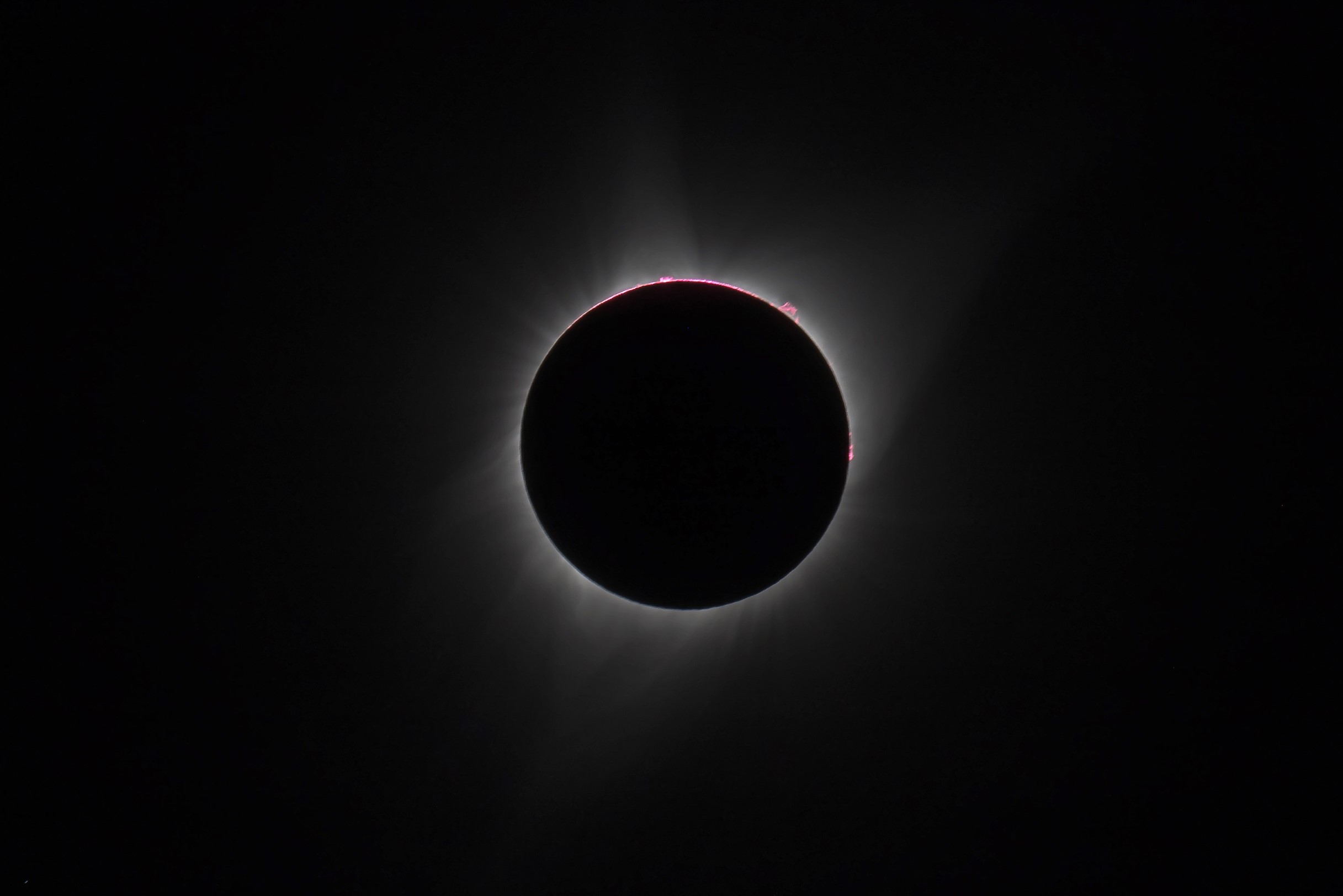 2017 Total Solar Eclipse, from Dubois, Wyoming