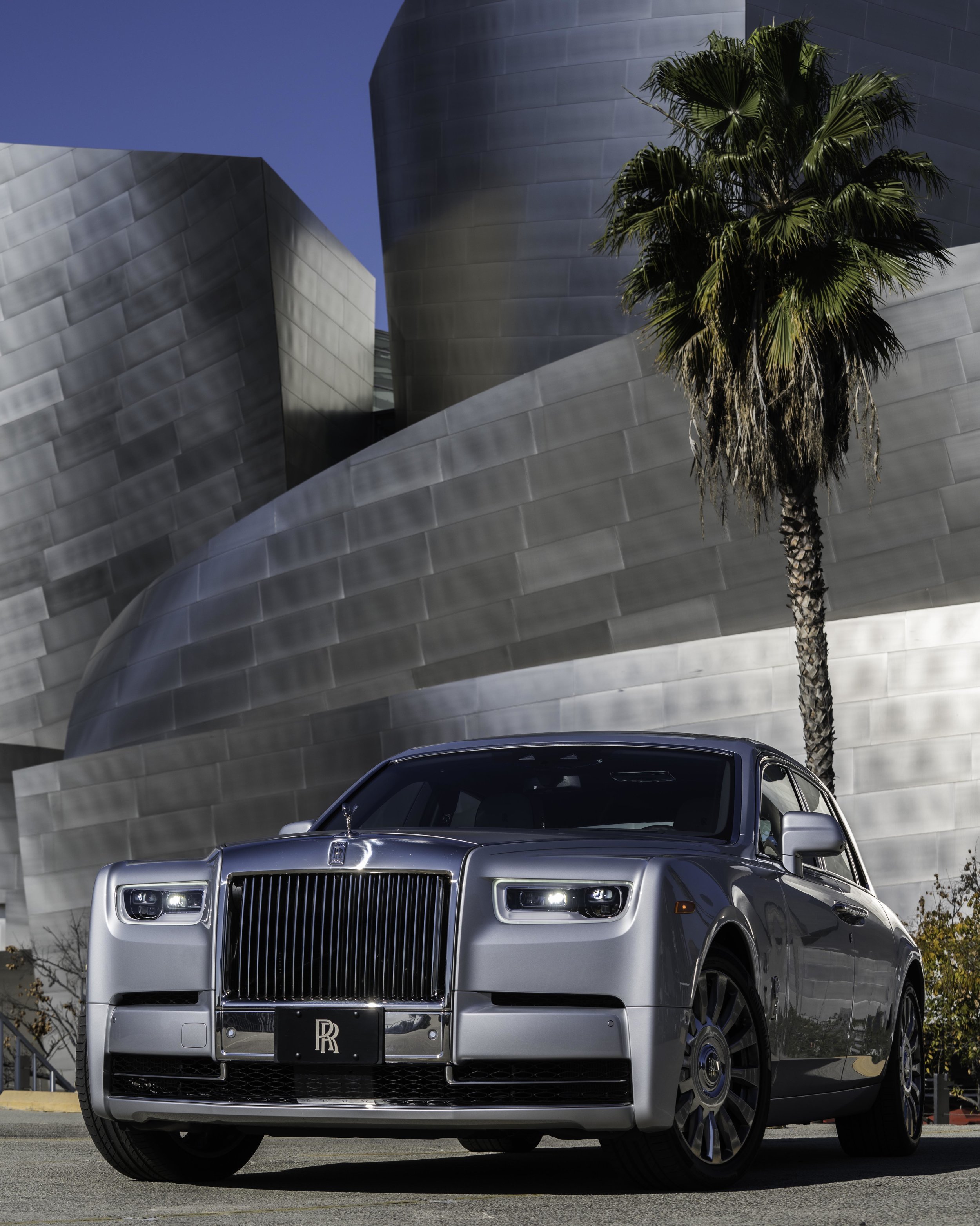 Rolls-Royce Phantom at Disney Concert Hall, LA